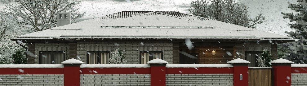 Фасад коттеджа