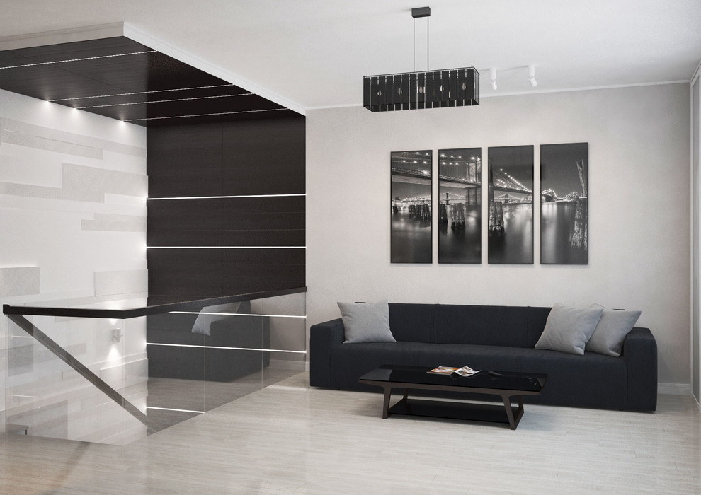 Минимализм в стиле «Белого квадрата» Малевича