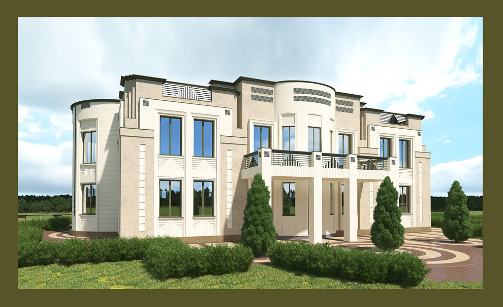 Главный дом 850м2 + бассейн + SPA комплекс (850м2)
