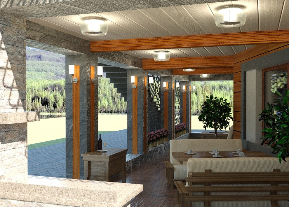Фасад и ландшафтный дизайн