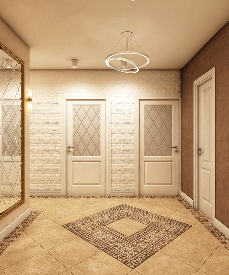 Холл в 3-х квартире на 45 стрелковой дивизии