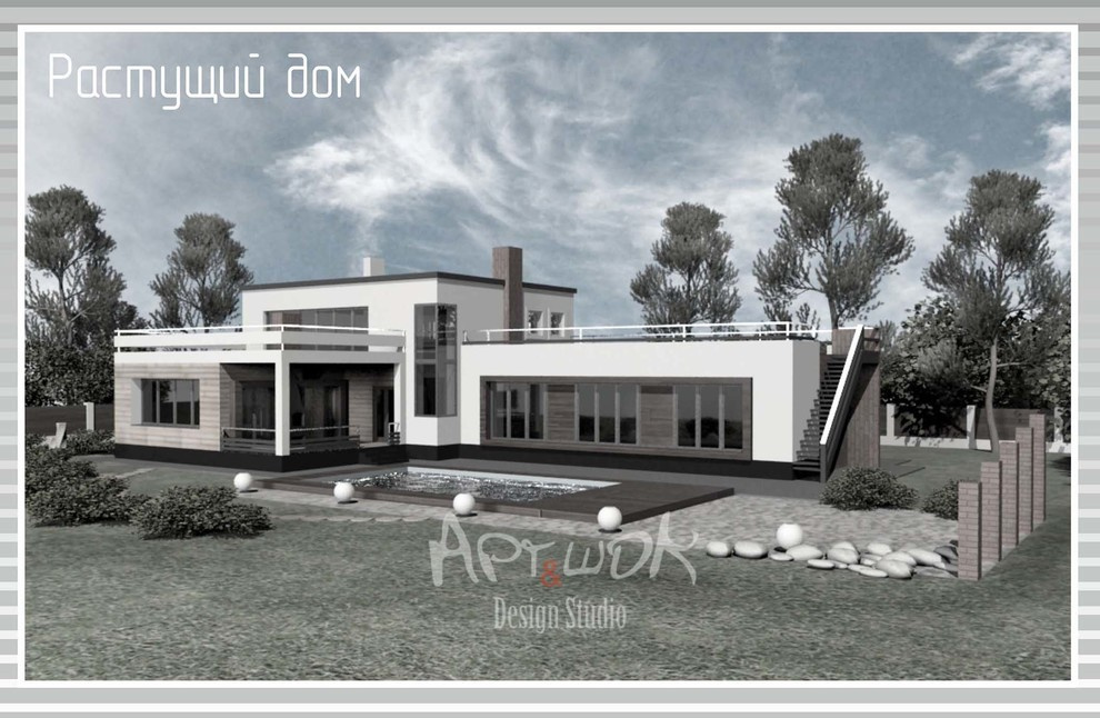 "Растущий" дом в с. Боровое