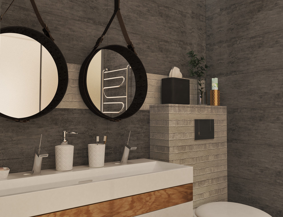 Трёхкомнатная квартира с элементами LOFT