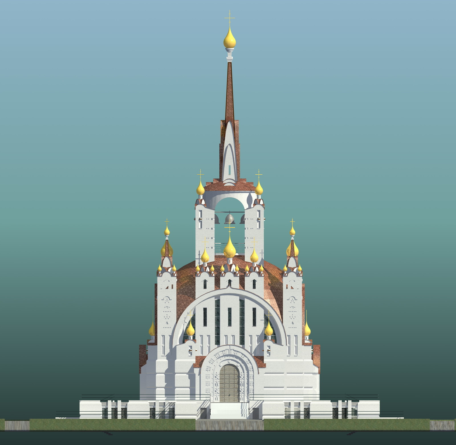 Конкурсный проект православного храма