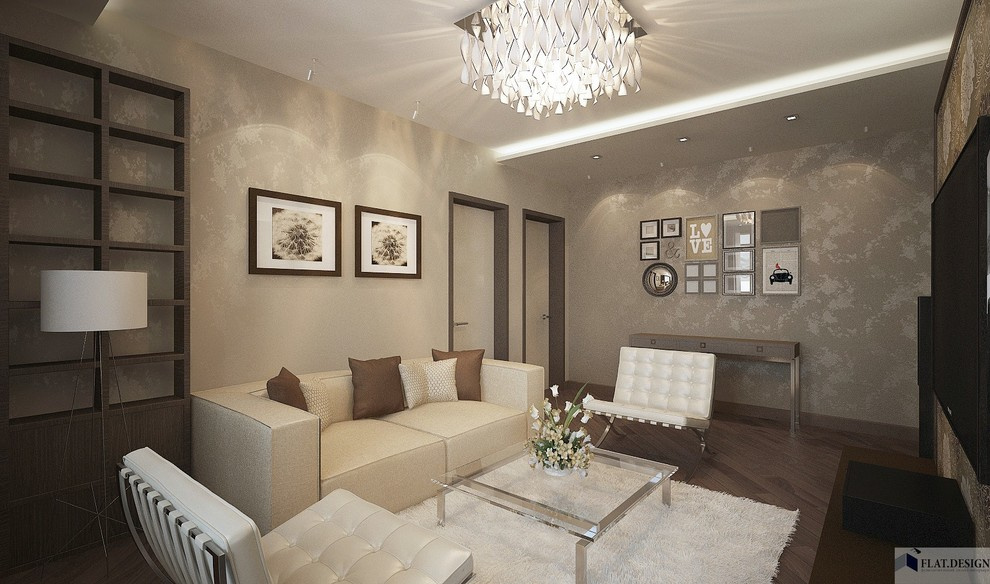 Град Московский, дизайн-проект квартиры 85 м2