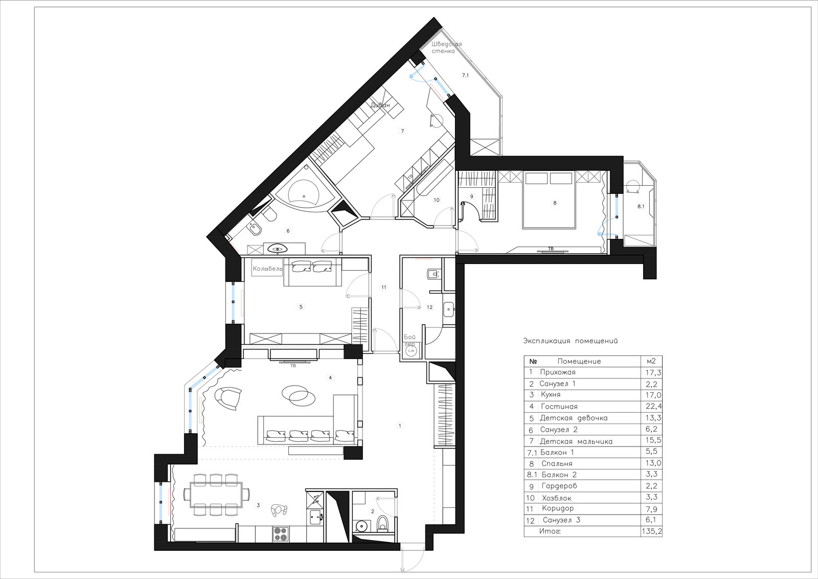 Квартира в Москве