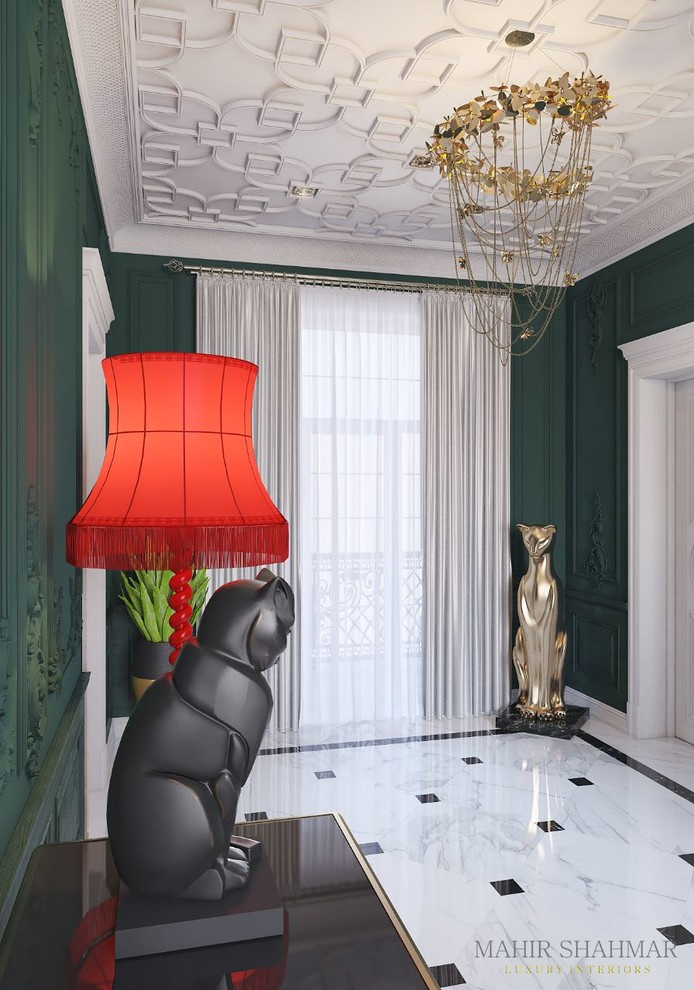 Private villa.Hall. 2Floor.