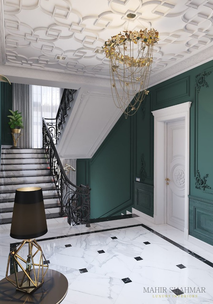 Private villa.Hall. 2Floor.