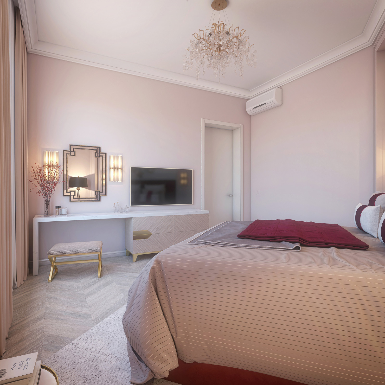 спальня в проекте bright_home_W