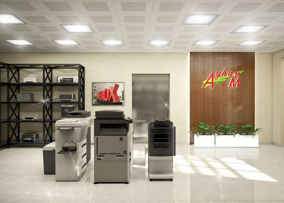 XEROX. New office.