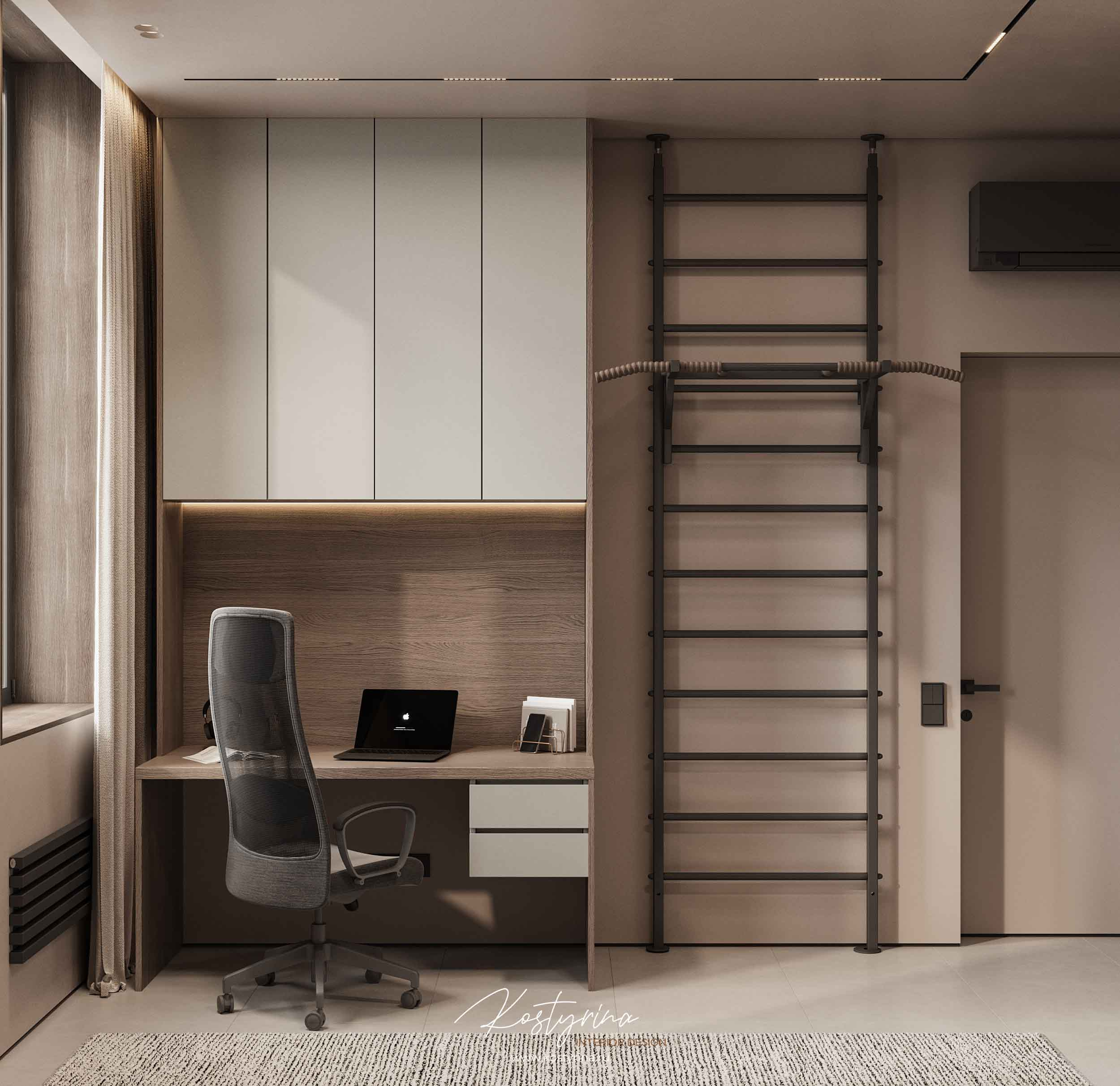 Квартира в современном стиле в ЖК Headliner 125м²