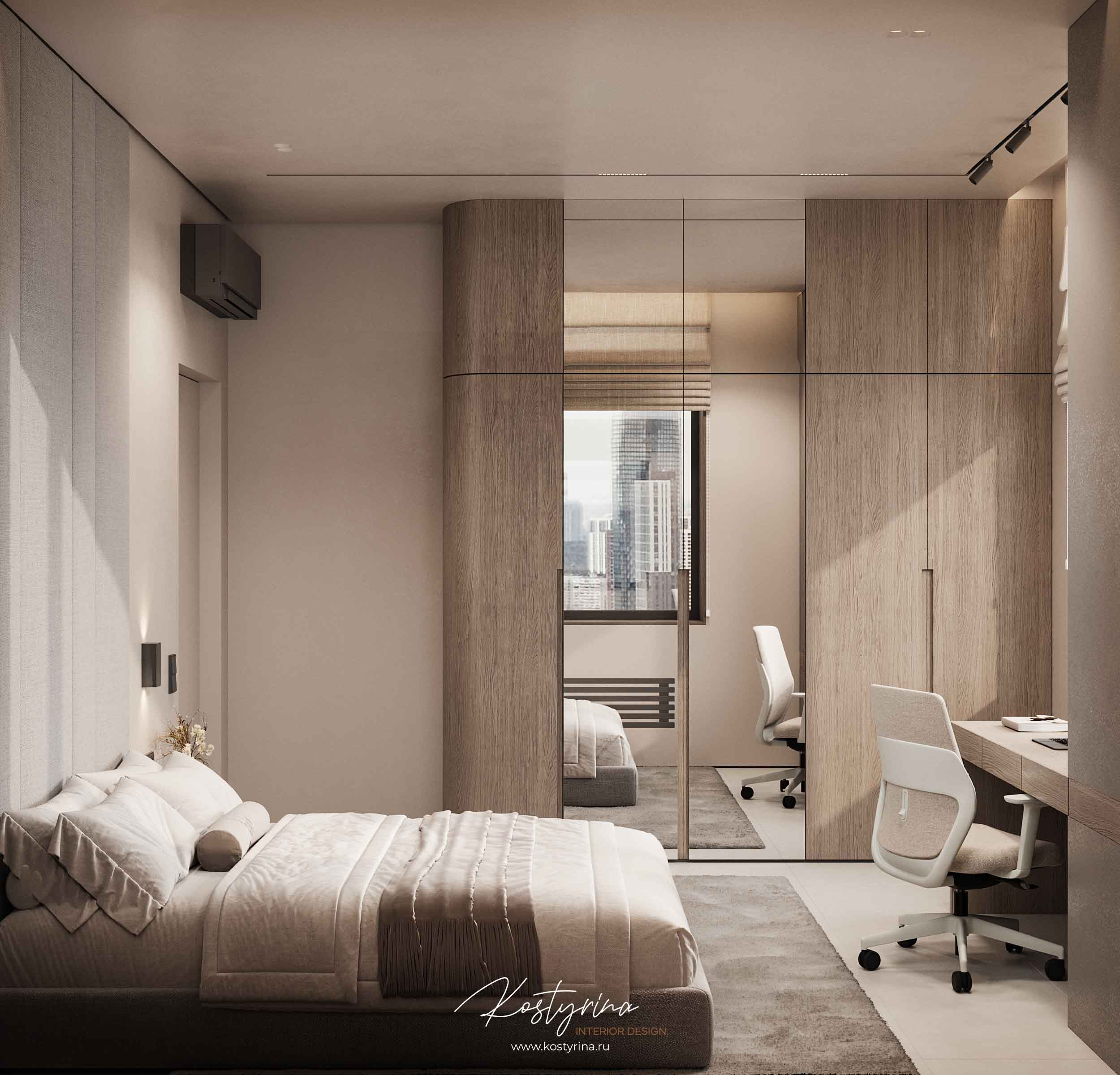 Квартира в современном стиле в ЖК Headliner 125м²