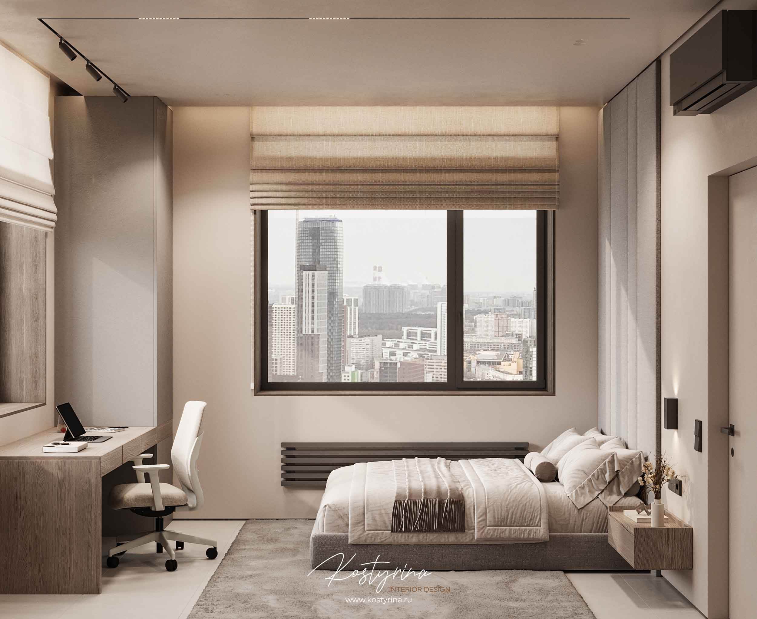 Квартира в современном стиле в ЖК Headliner 125м²