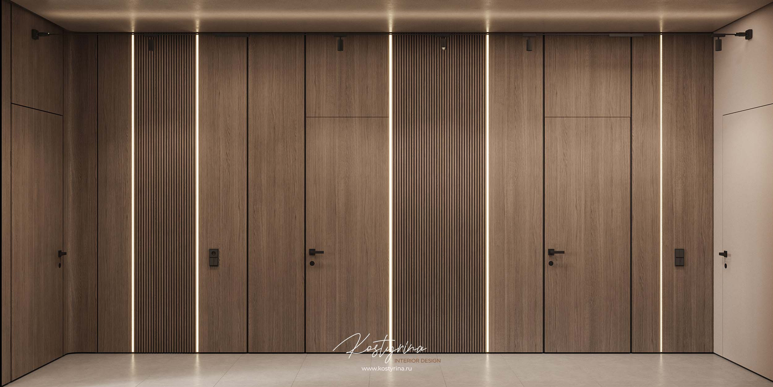 Квартира в современном стиле в ЖК Headliner 125м²