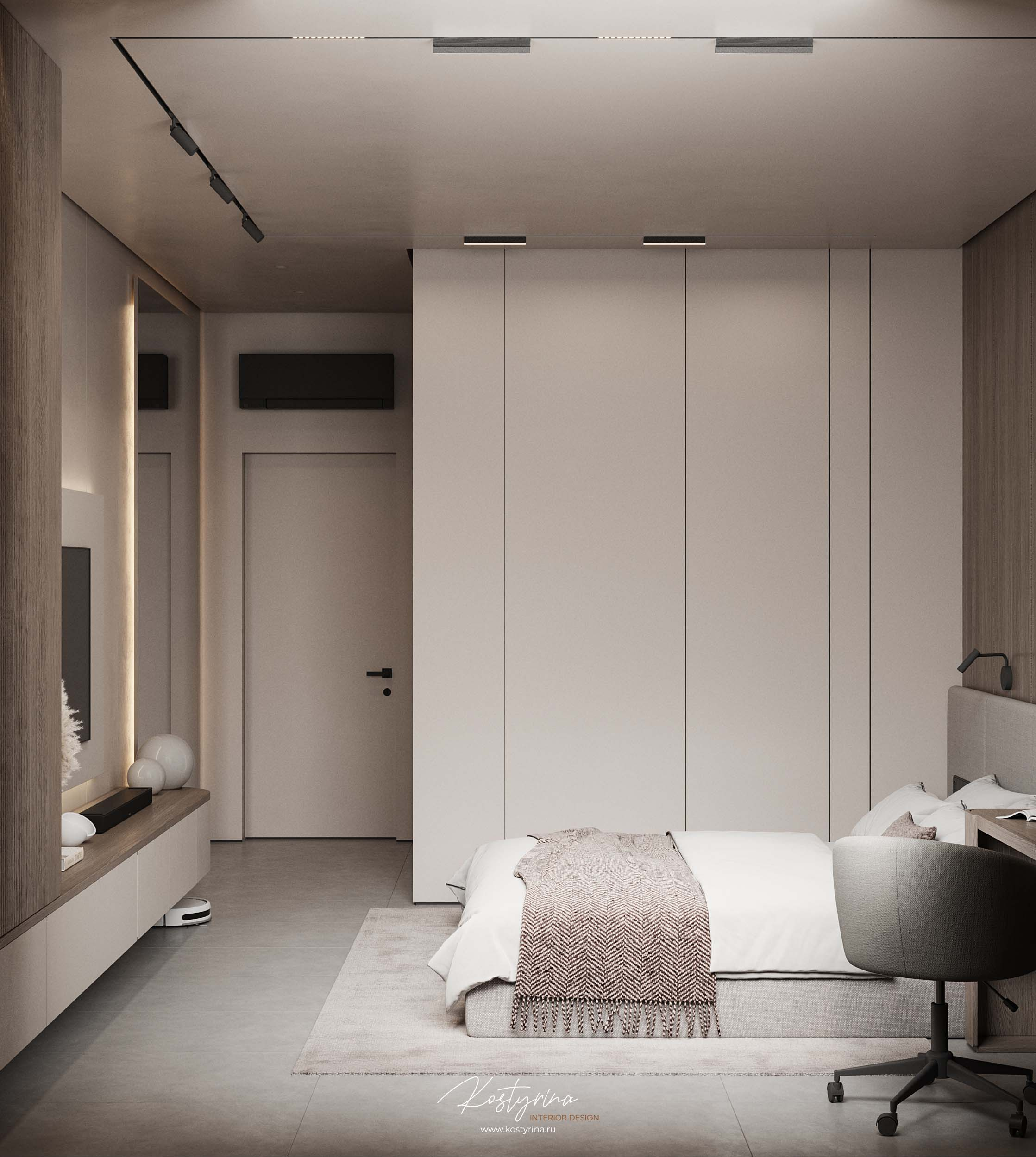 Квартира в современном стиле в ЖК Headliner 125м²