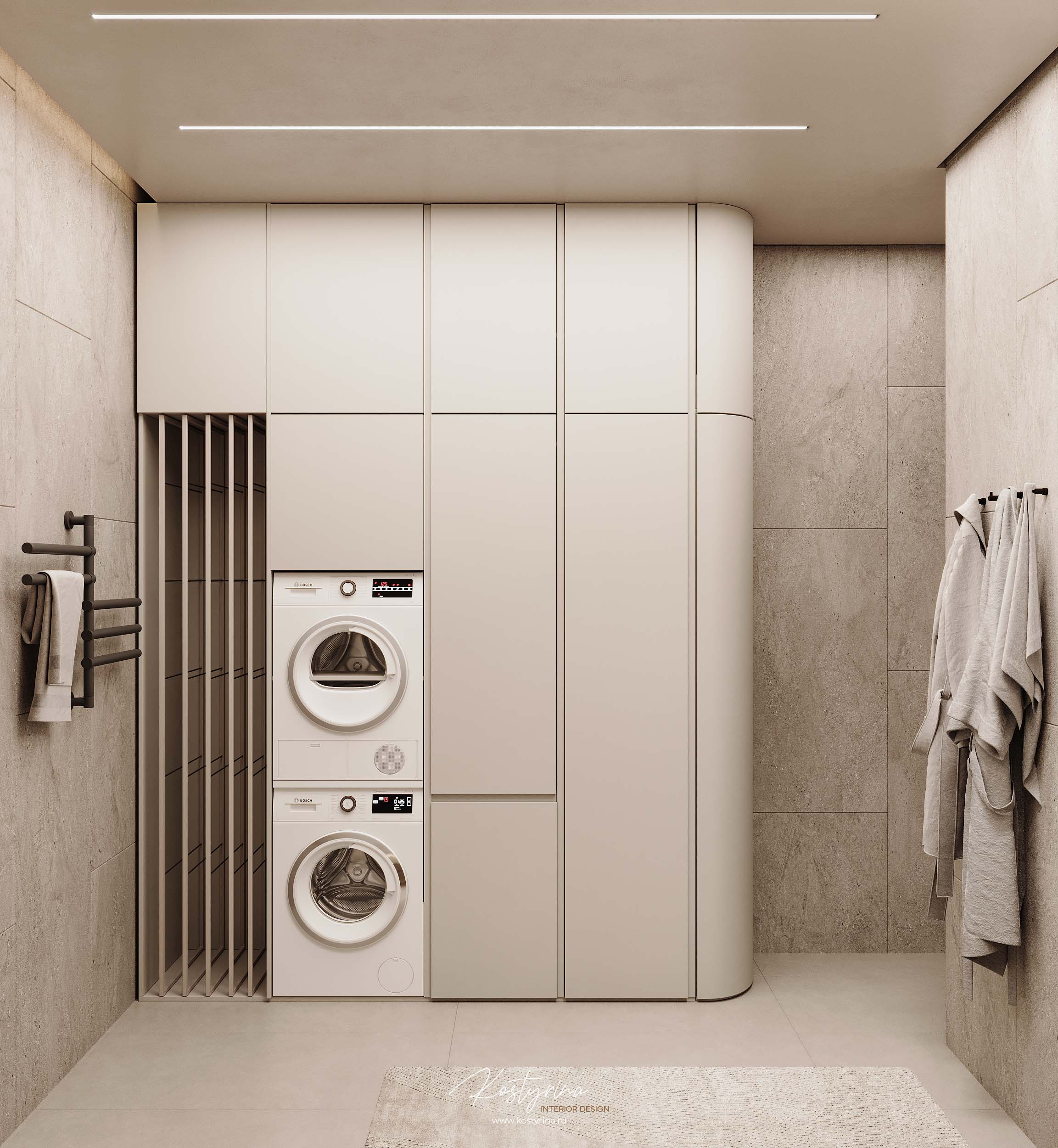 Квартира в современном стиле в ЖК Headliner 125м²
