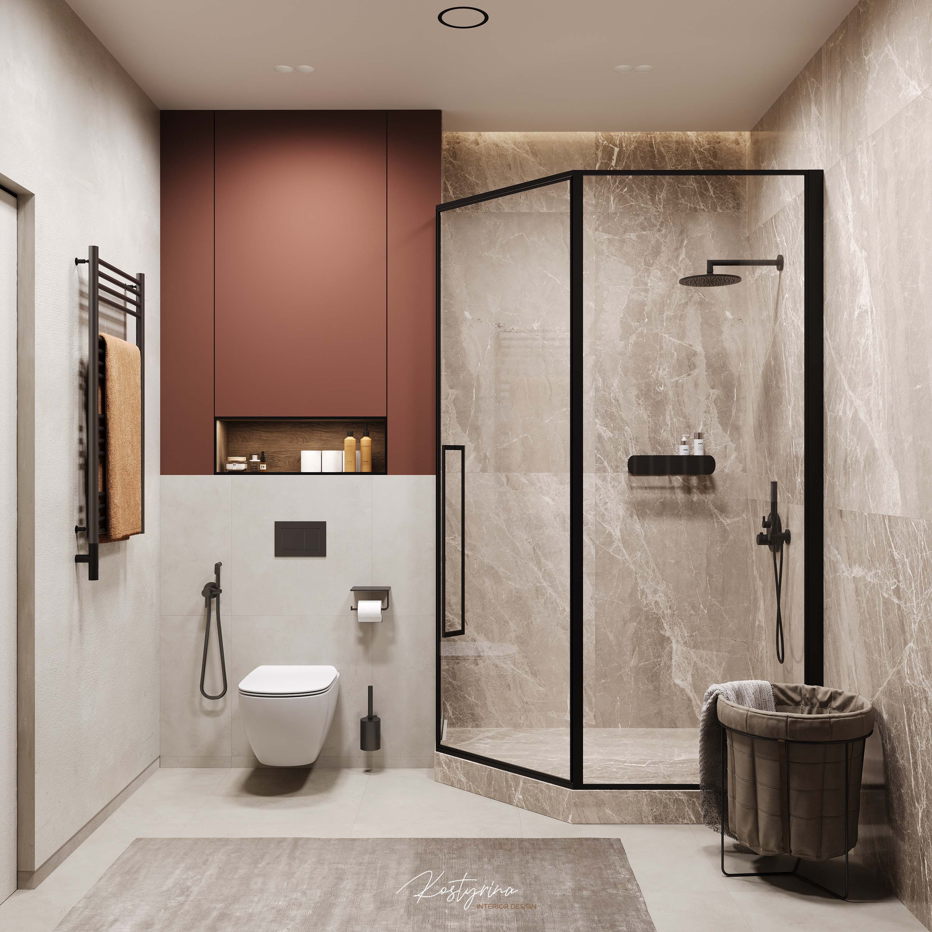 Интерьер квартиры в ЖК Onyx 160 м²