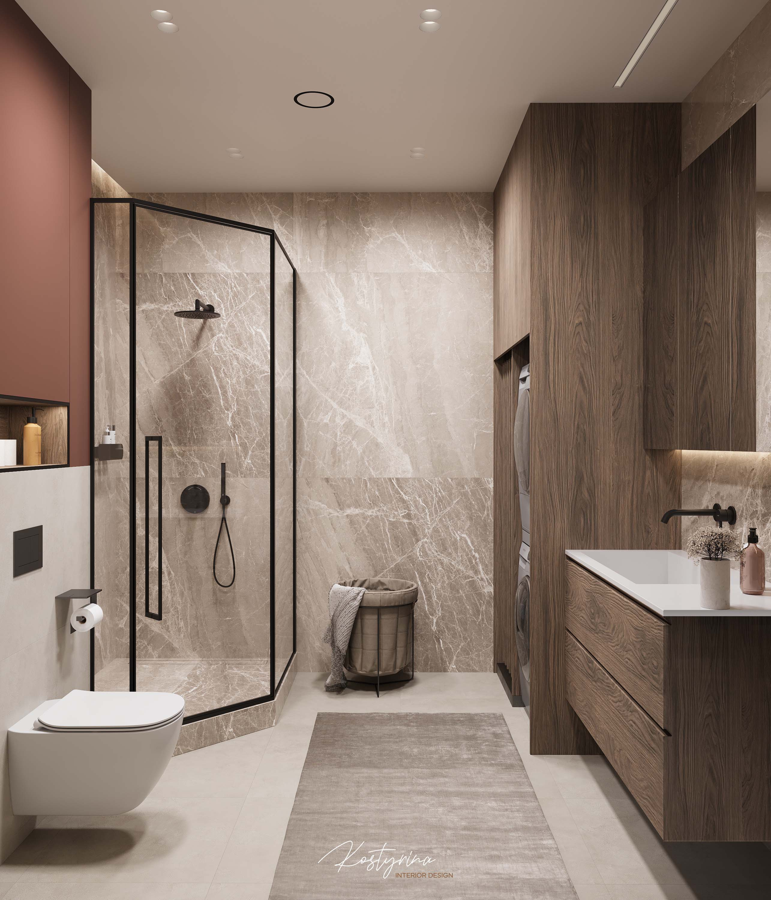 Интерьер квартиры в ЖК Onyx 160 м²