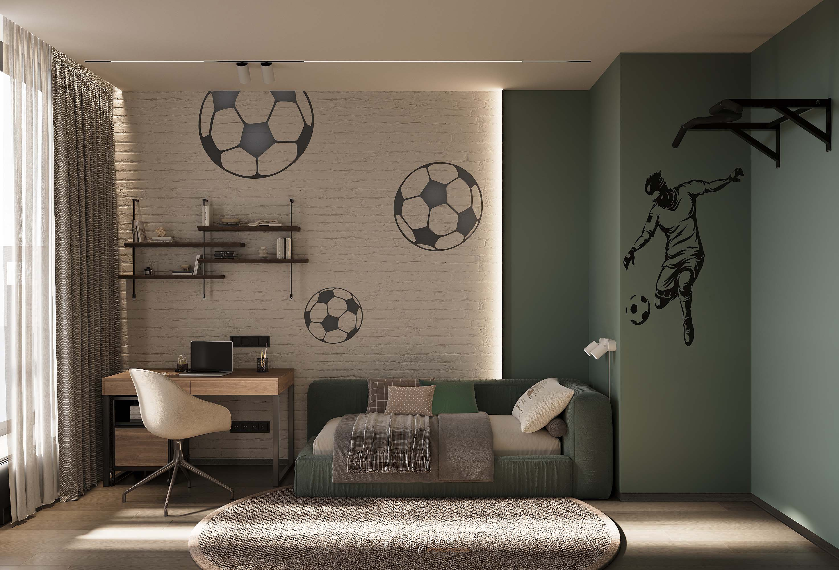 Интерьер квартиры в ЖК Onyx 160 м²