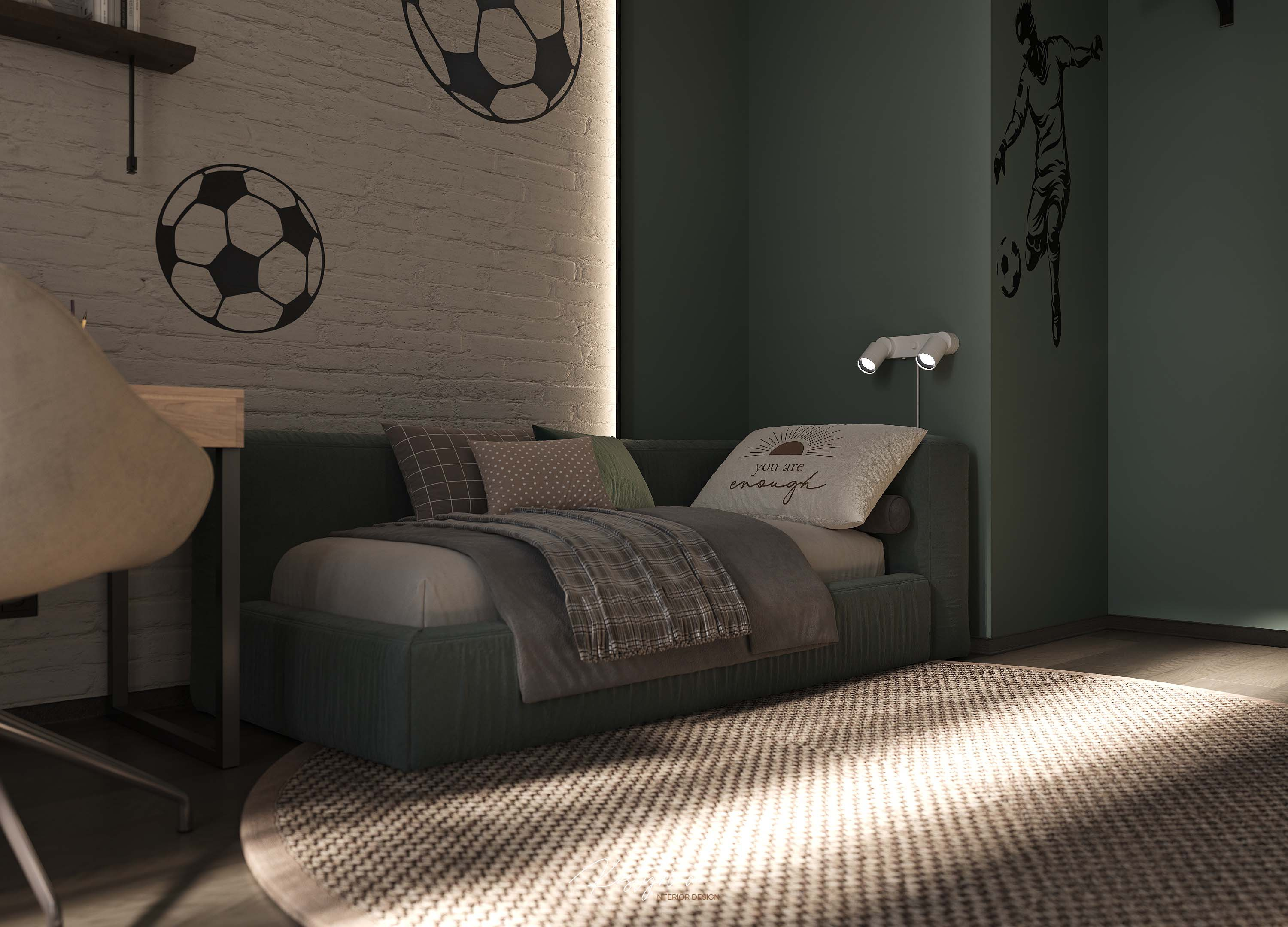 Интерьер квартиры в ЖК Onyx 160 м²