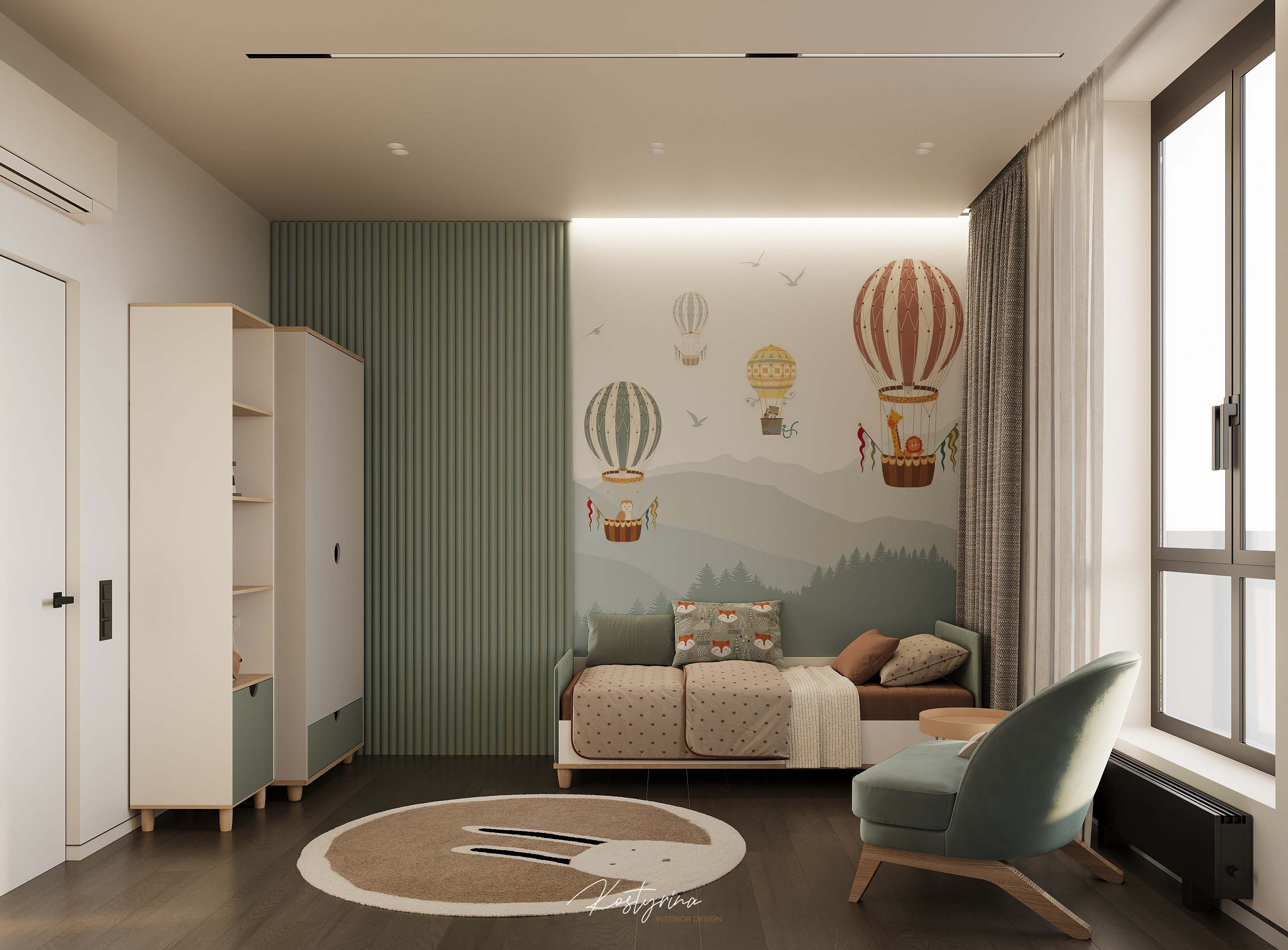 Интерьер квартиры в ЖК Onyx 160 м²