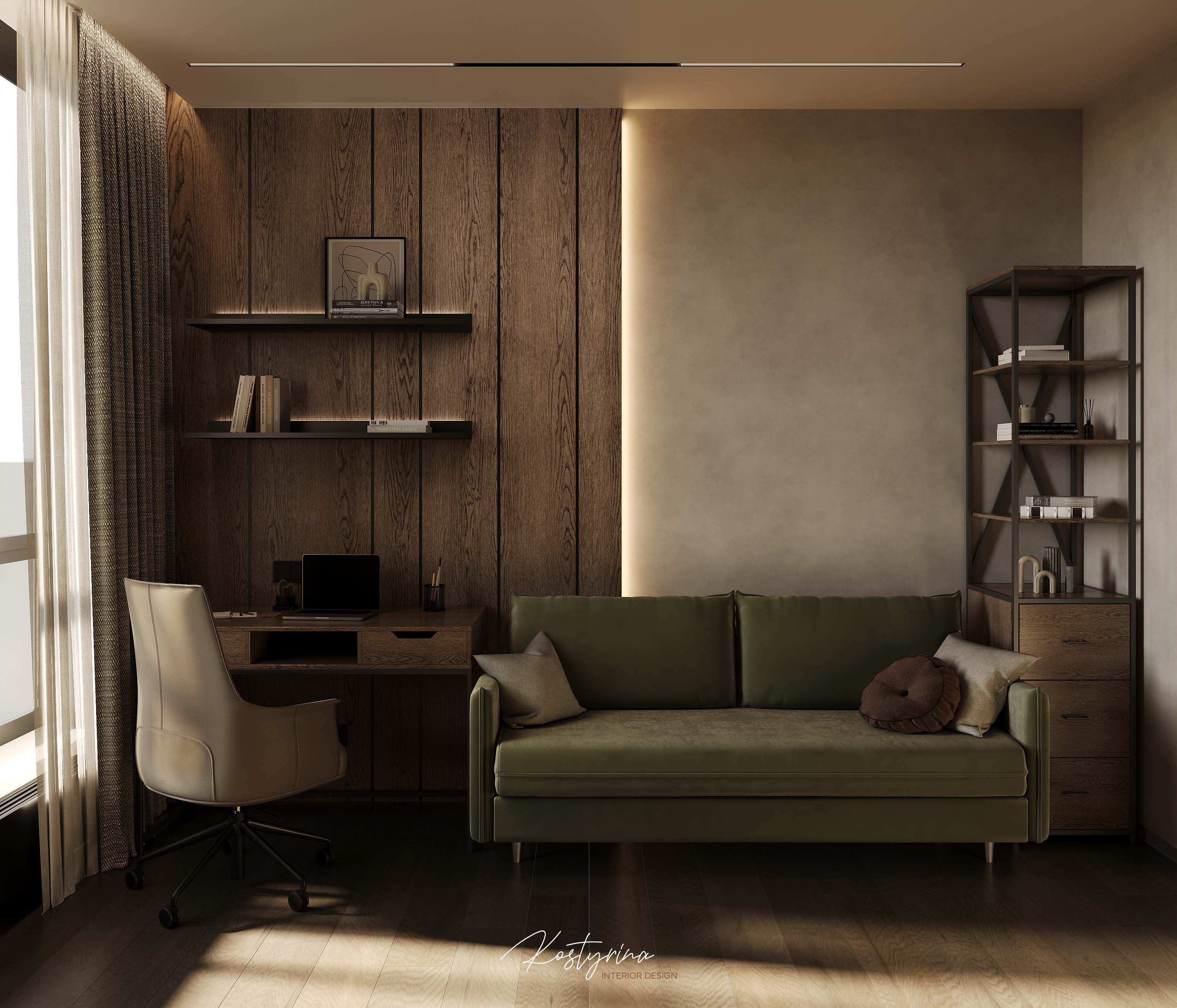 Интерьер квартиры в ЖК Onyx 160 м²