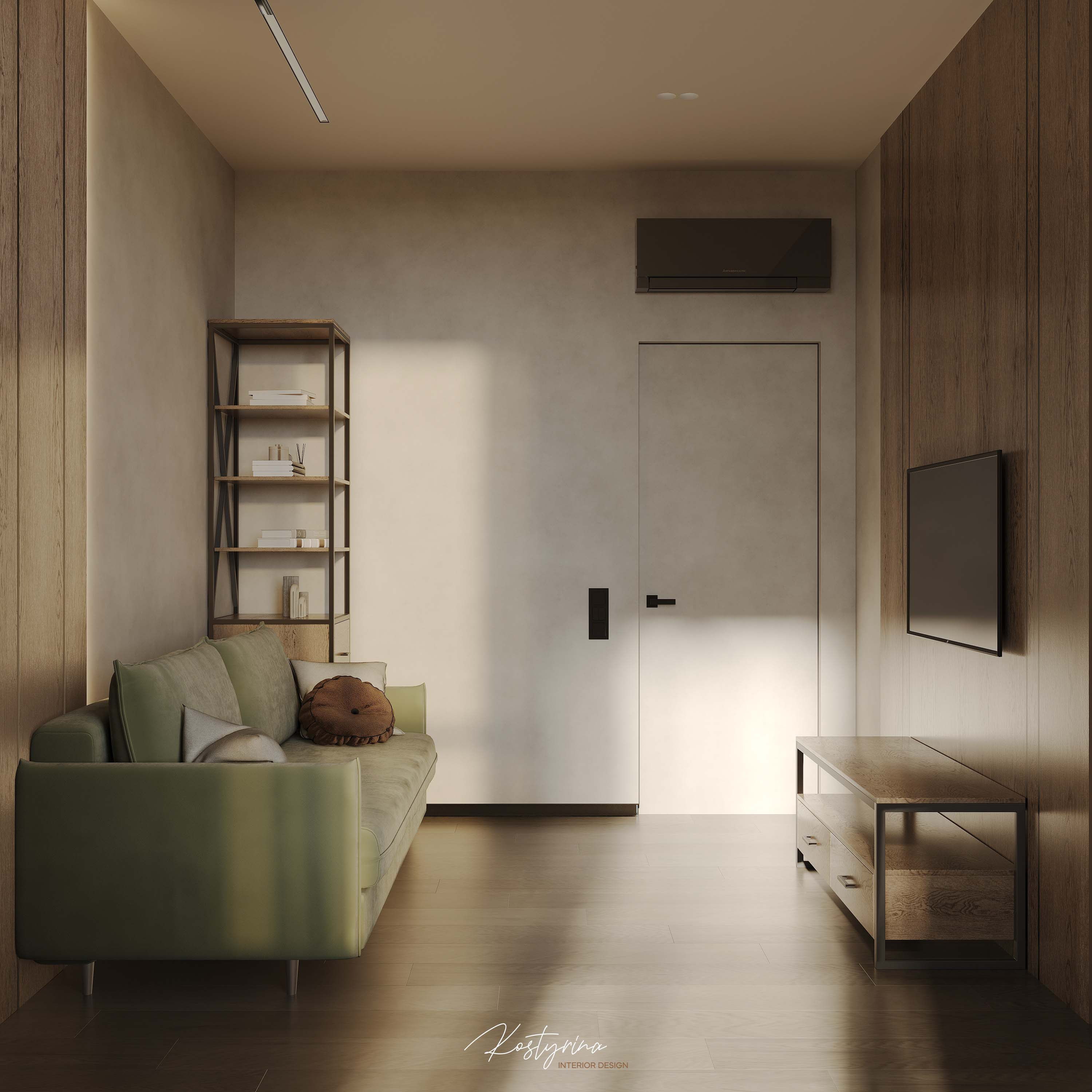 Интерьер квартиры в ЖК Onyx 160 м²