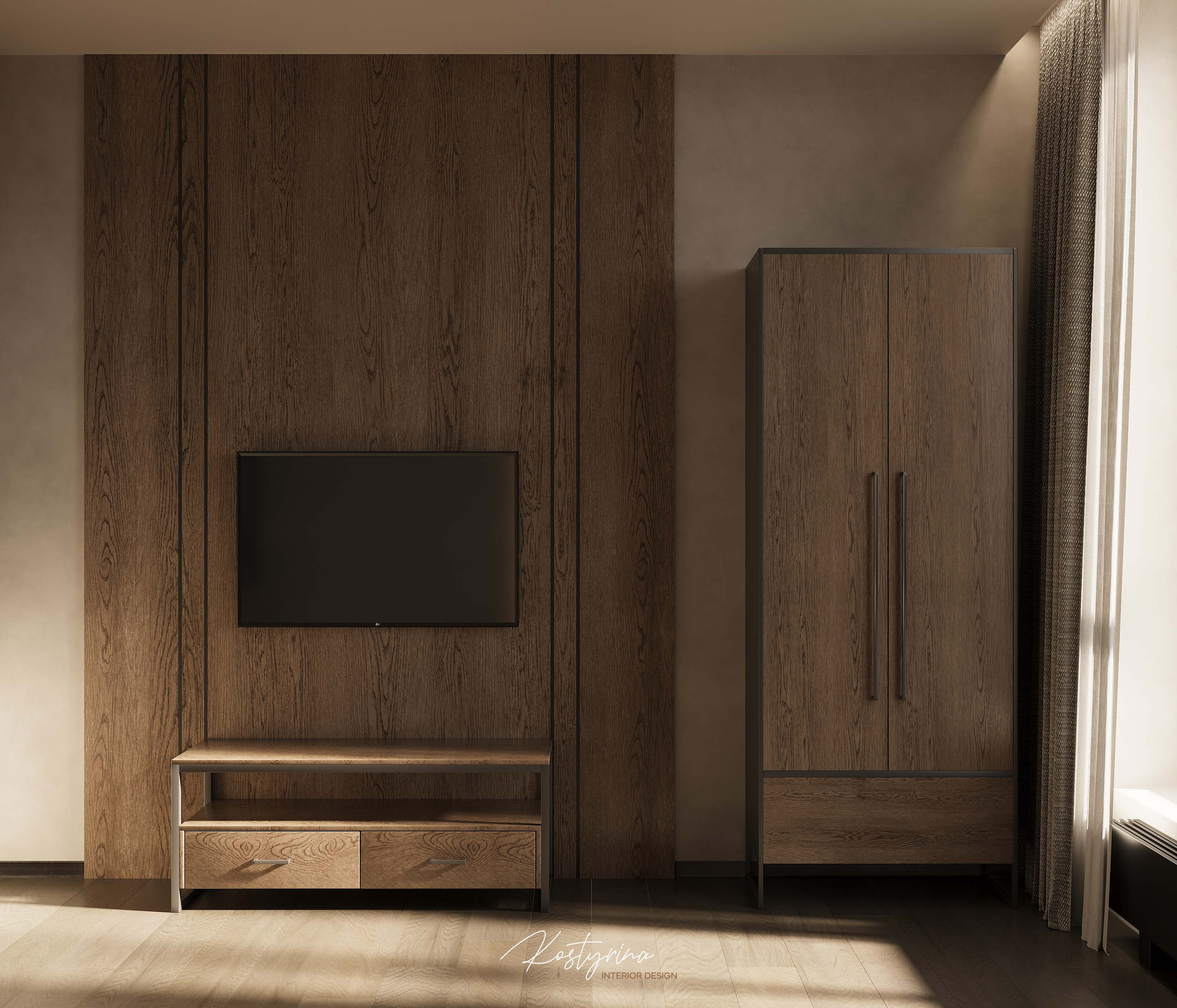 Интерьер квартиры в ЖК Onyx 160 м²