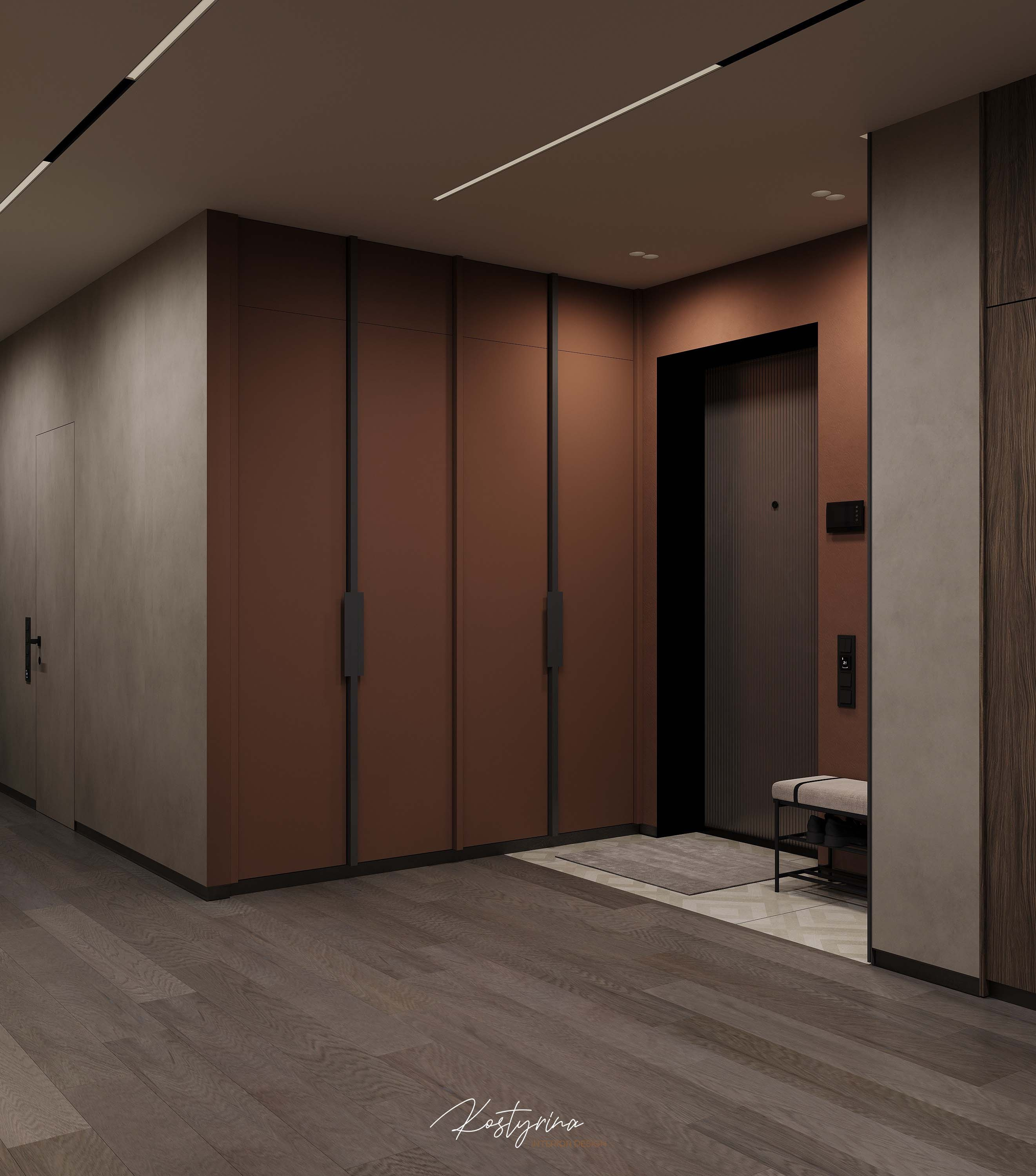 Интерьер квартиры в ЖК Onyx 160 м²