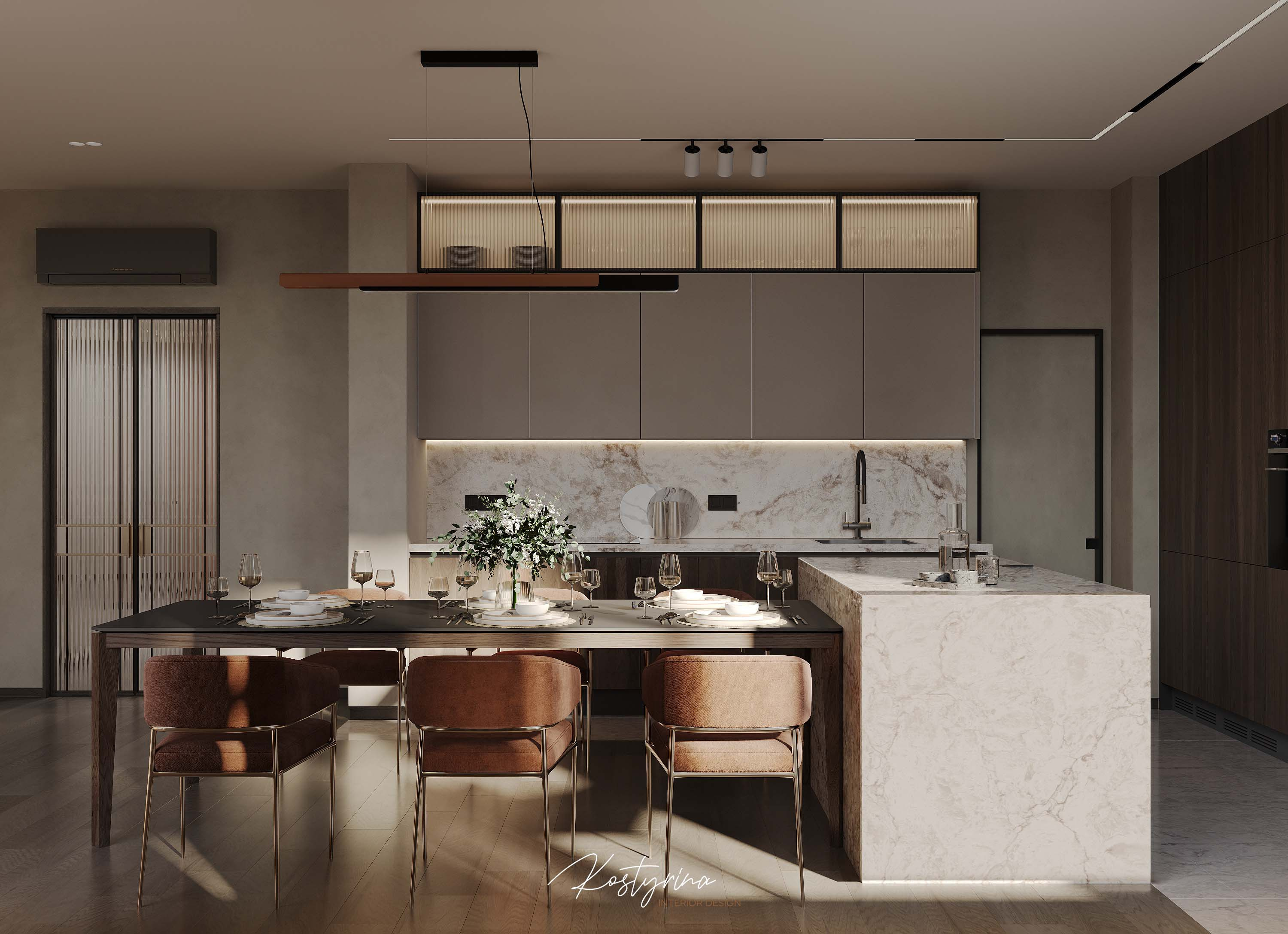 Обложка проекта: Интерьер квартиры в ЖК Onyx 160 м²