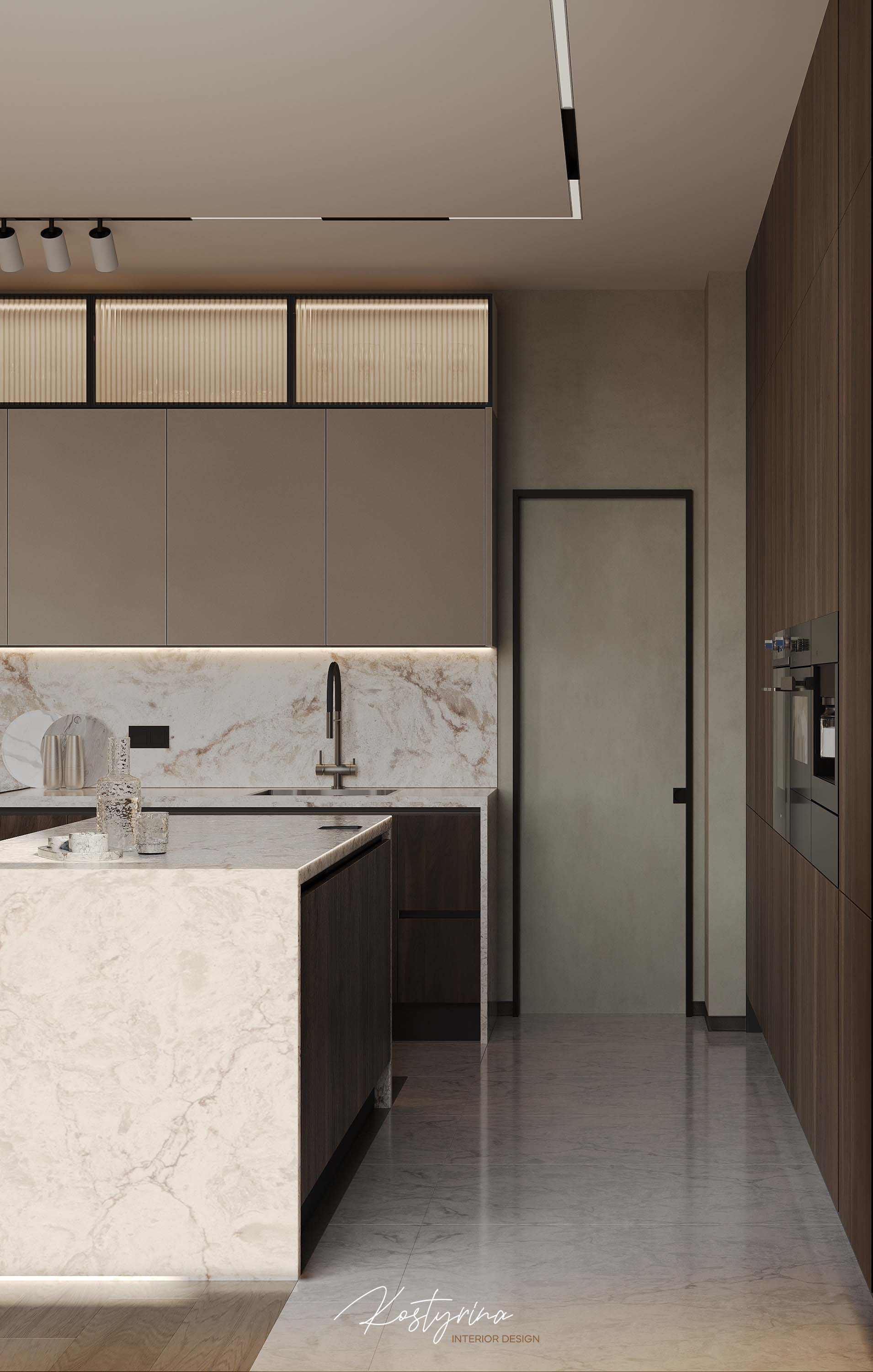 Интерьер квартиры в ЖК Onyx 160 м²