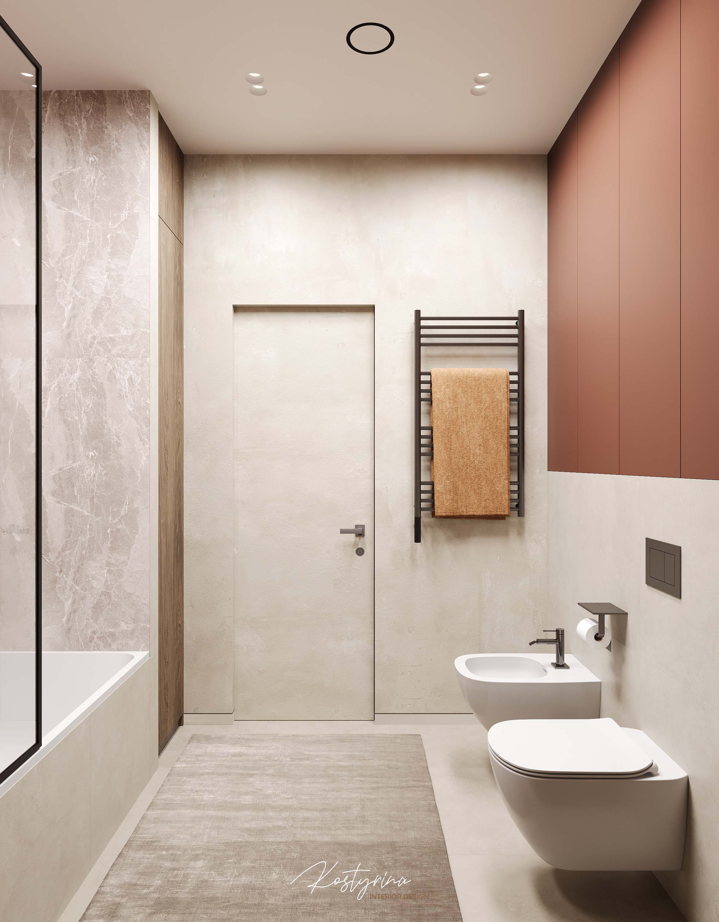 Интерьер квартиры в ЖК Onyx 160 м²