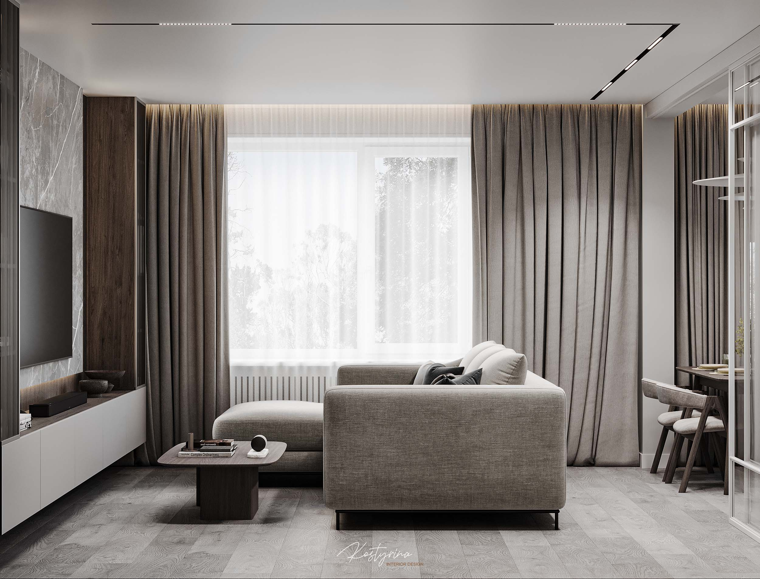 Квартира для мужчины из сферы IT - 90 м²