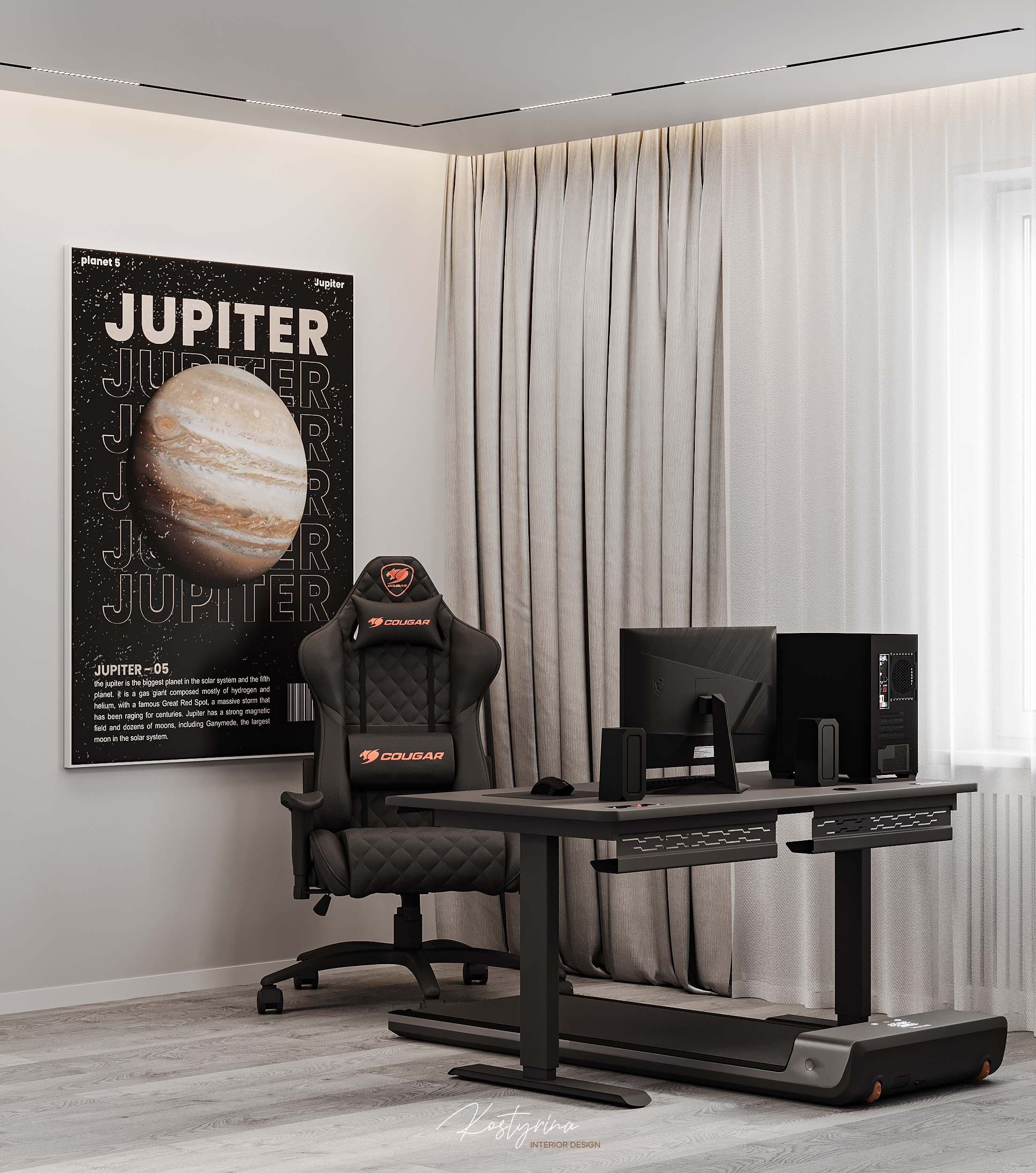 Квартира для мужчины из сферы IT - 90 м²