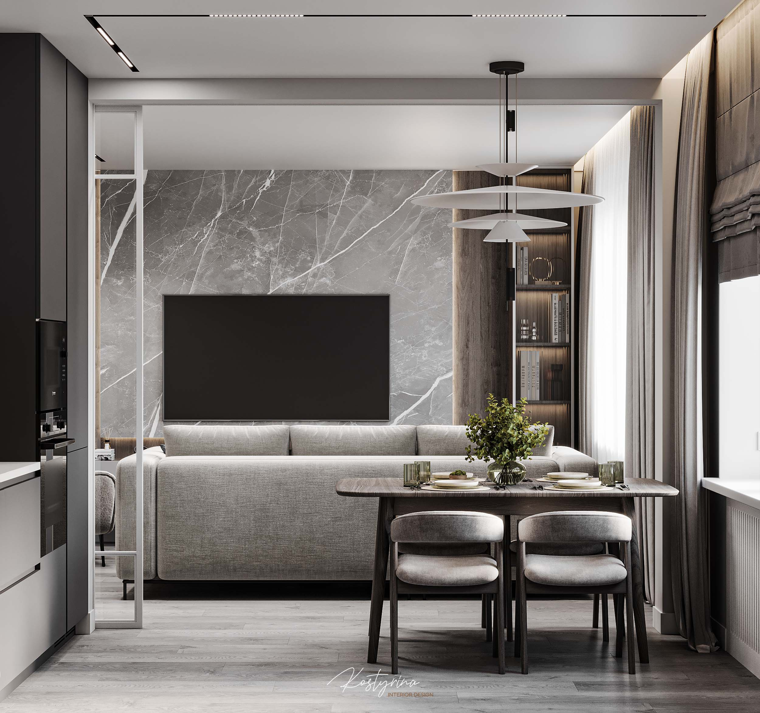 Квартира для мужчины из сферы IT - 90 м²