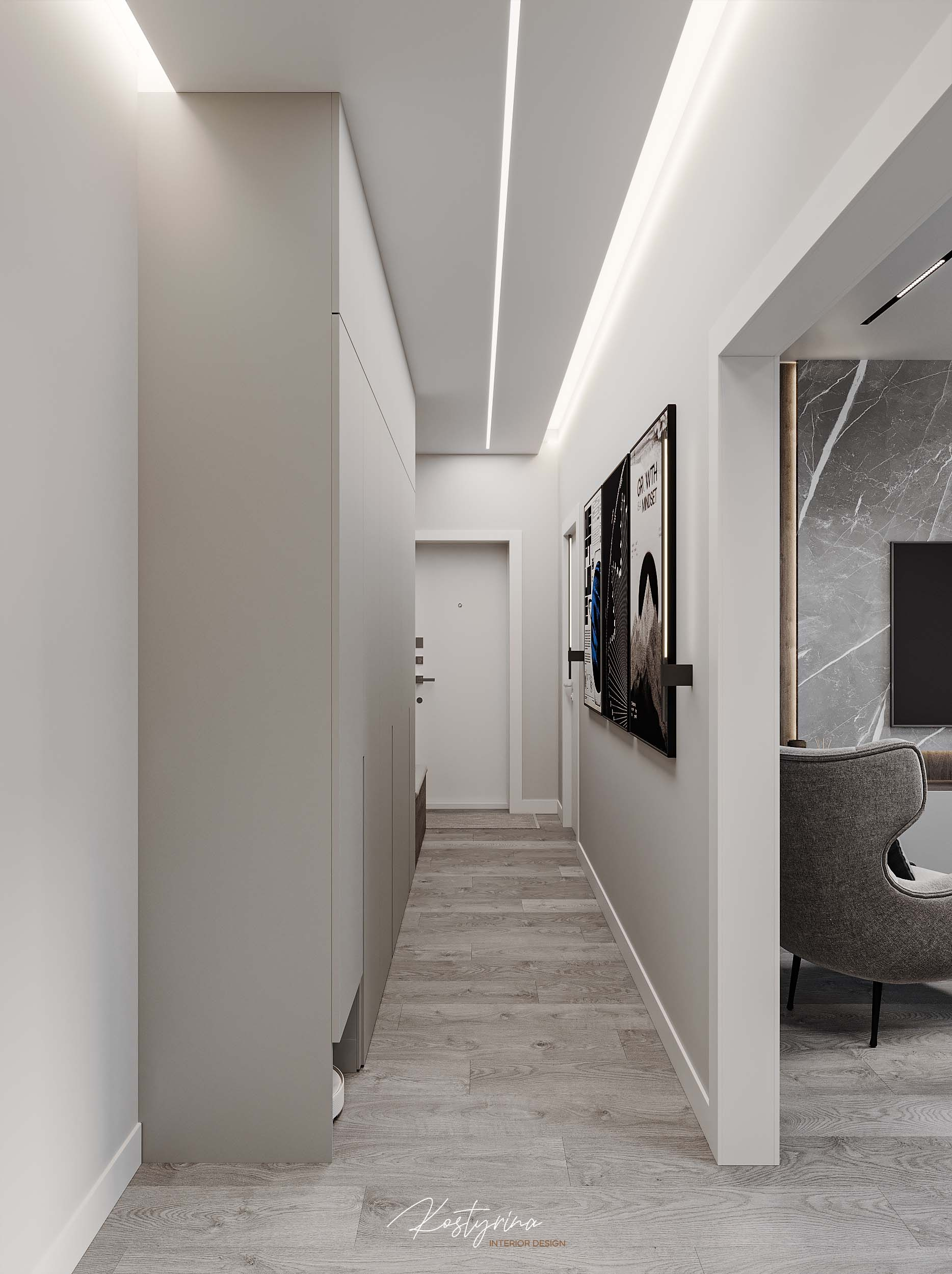 Квартира для мужчины из сферы IT - 90 м²