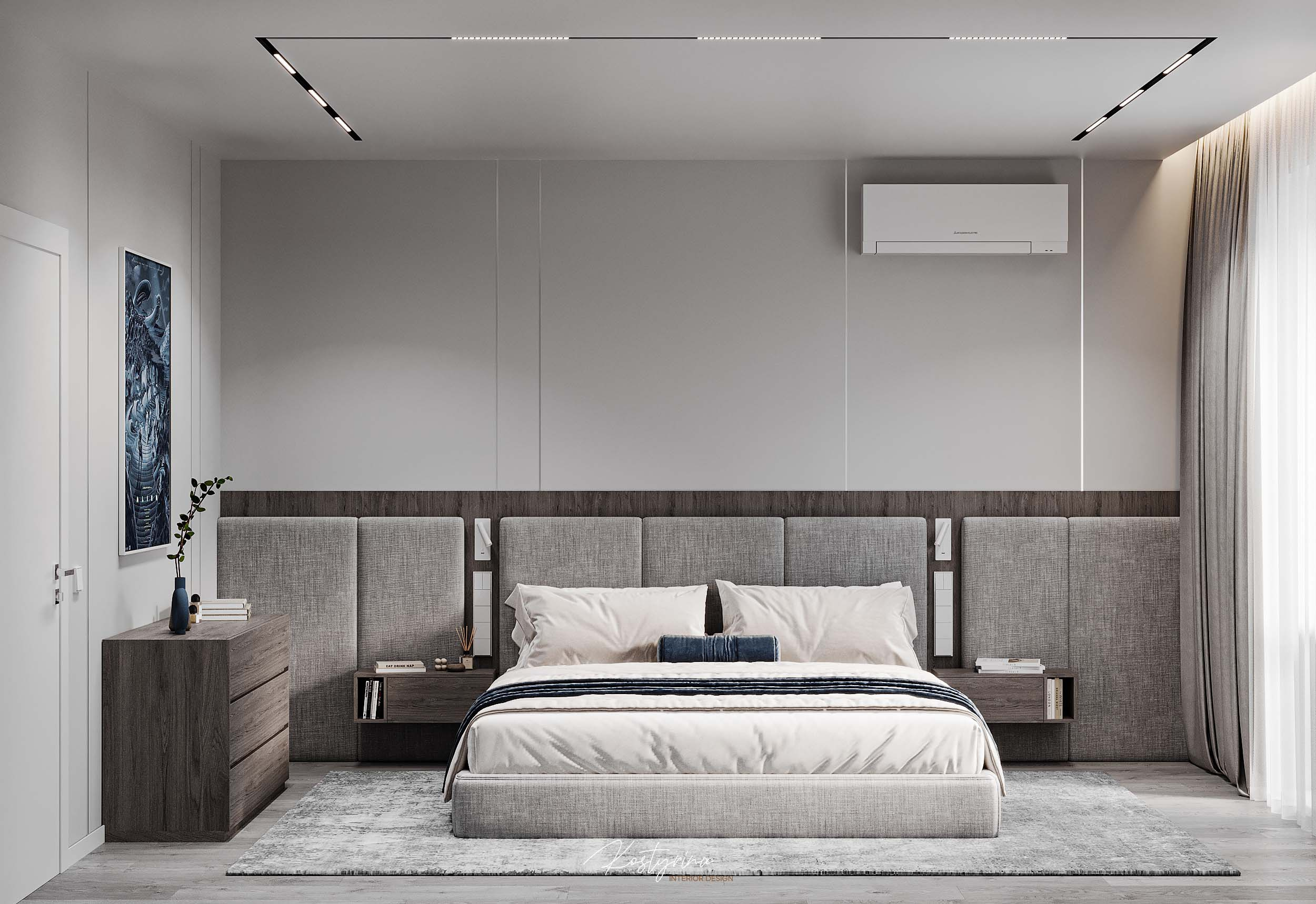 Обложка проекта: Квартира для мужчины из сферы IT - 90 м²