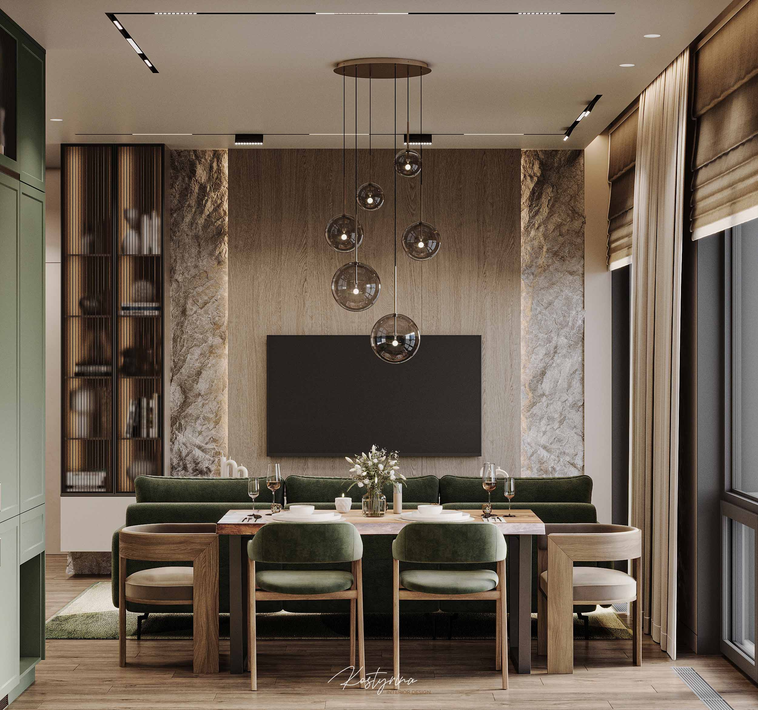 Обложка проекта: Квартира для семьи с детьми и корги - 70 м²