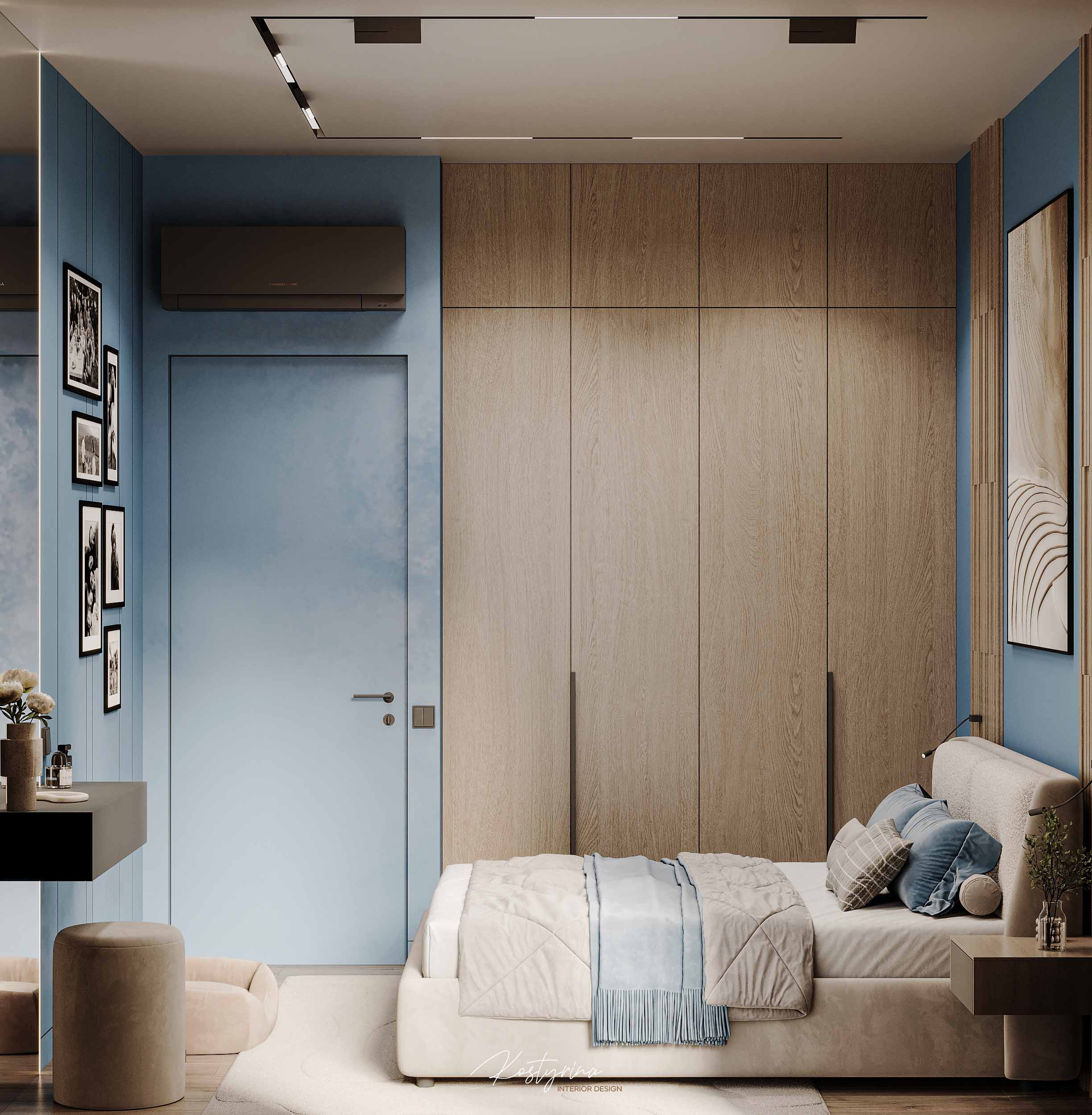 Квартира для семьи с детьми и корги — 70 м²