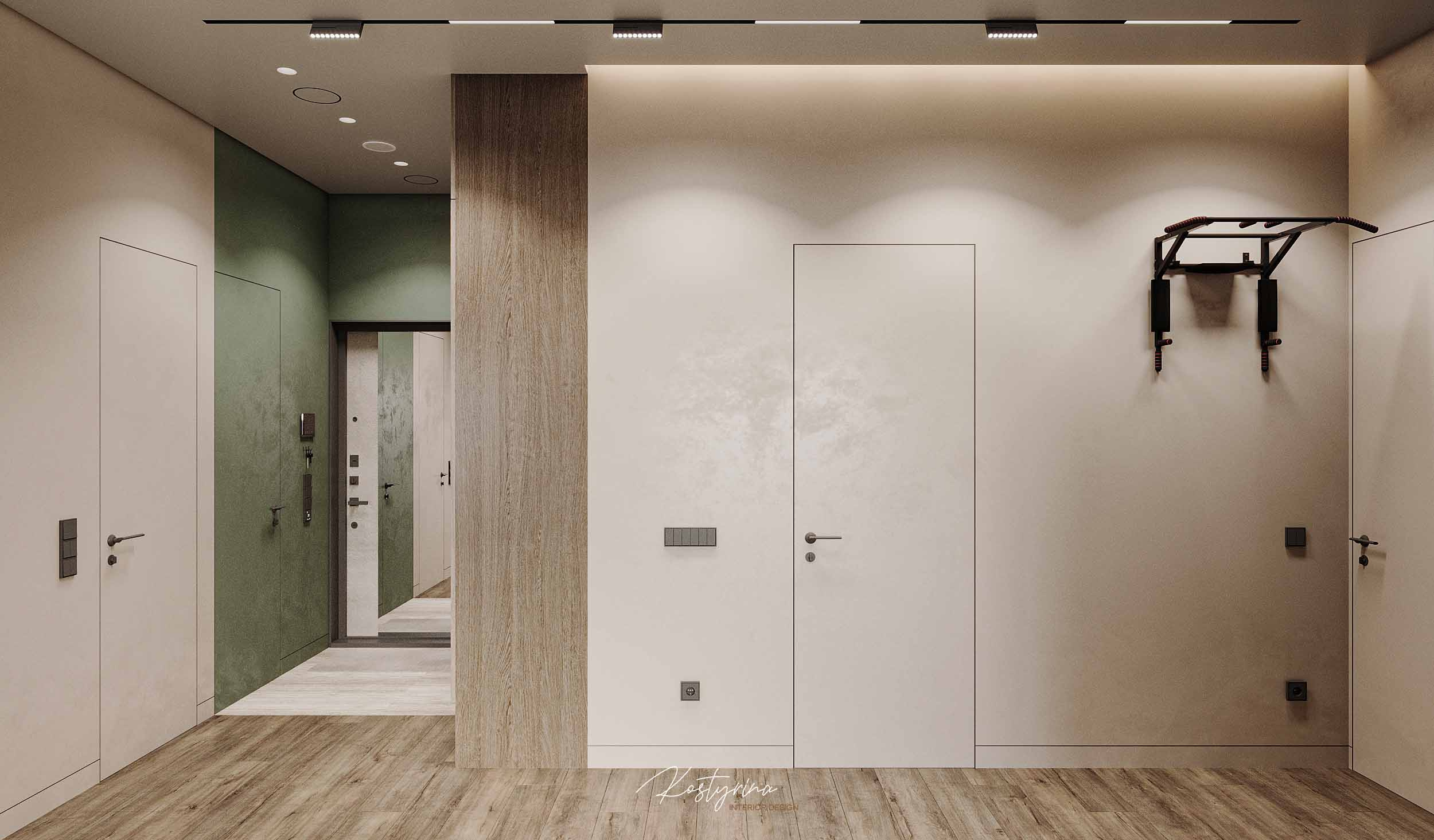 Квартира для семьи с детьми и корги — 70 м²