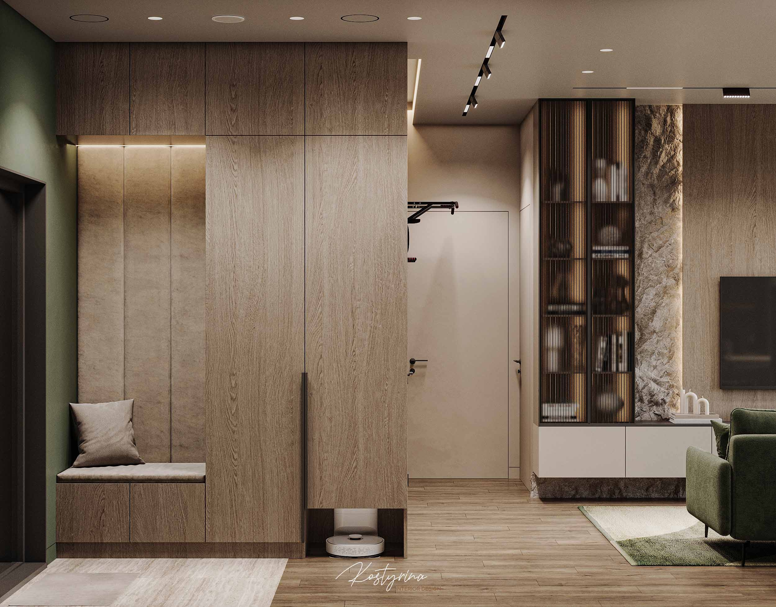 Квартира для семьи с детьми и корги — 70 м²