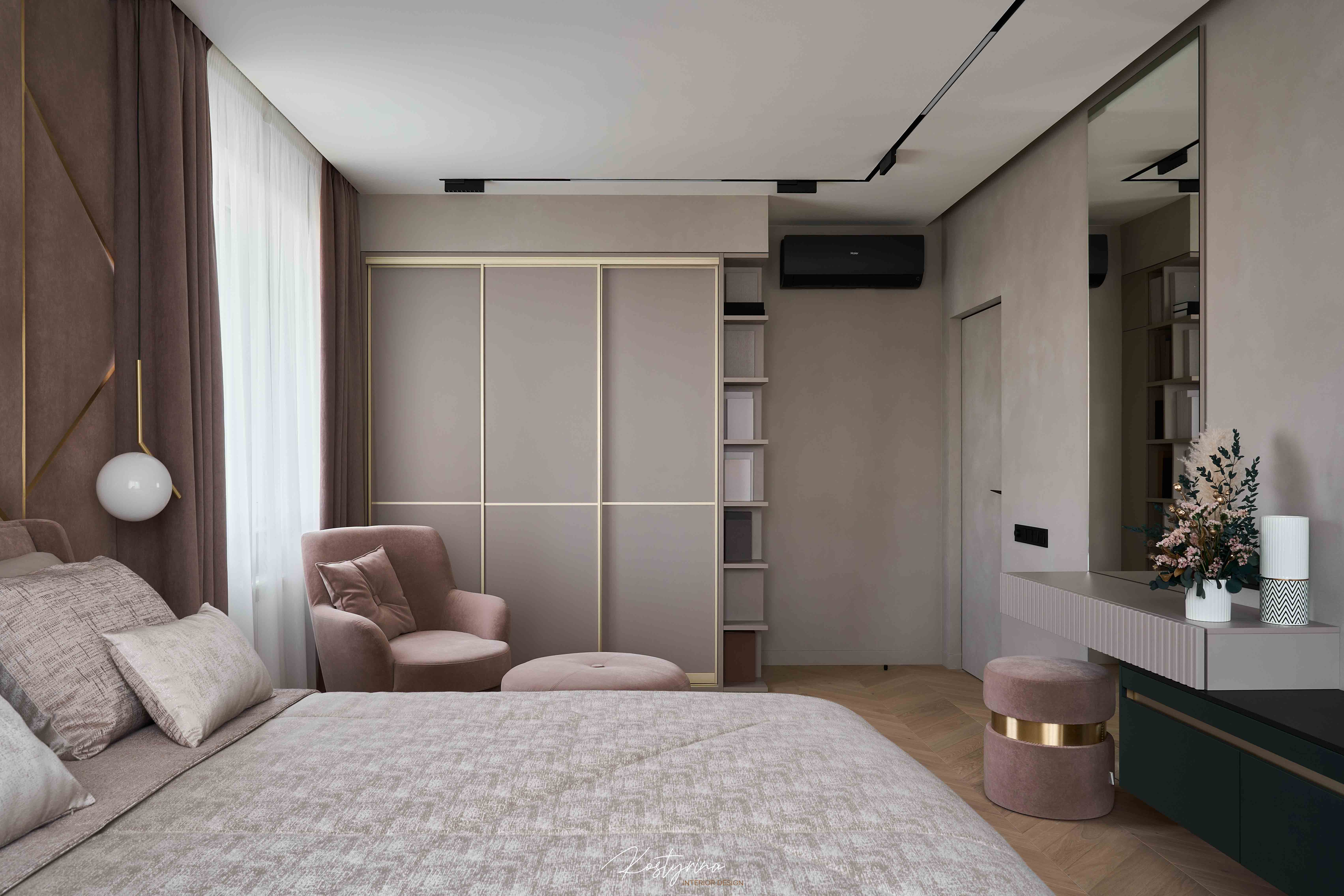 Интерьер квартиры в ЖК «Ты и Я» - 90м²