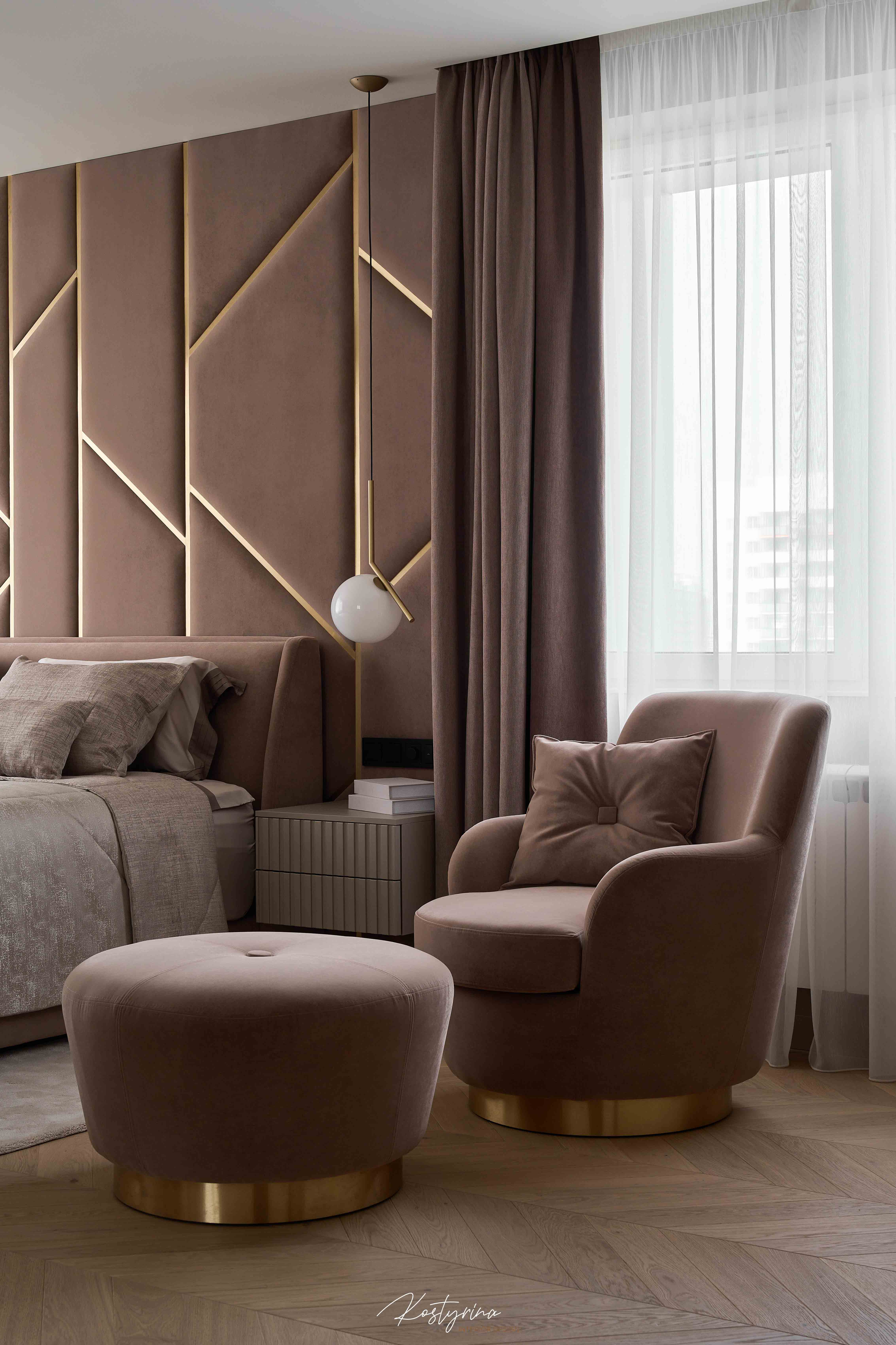 Интерьер квартиры в ЖК «Ты и Я» - 90м²