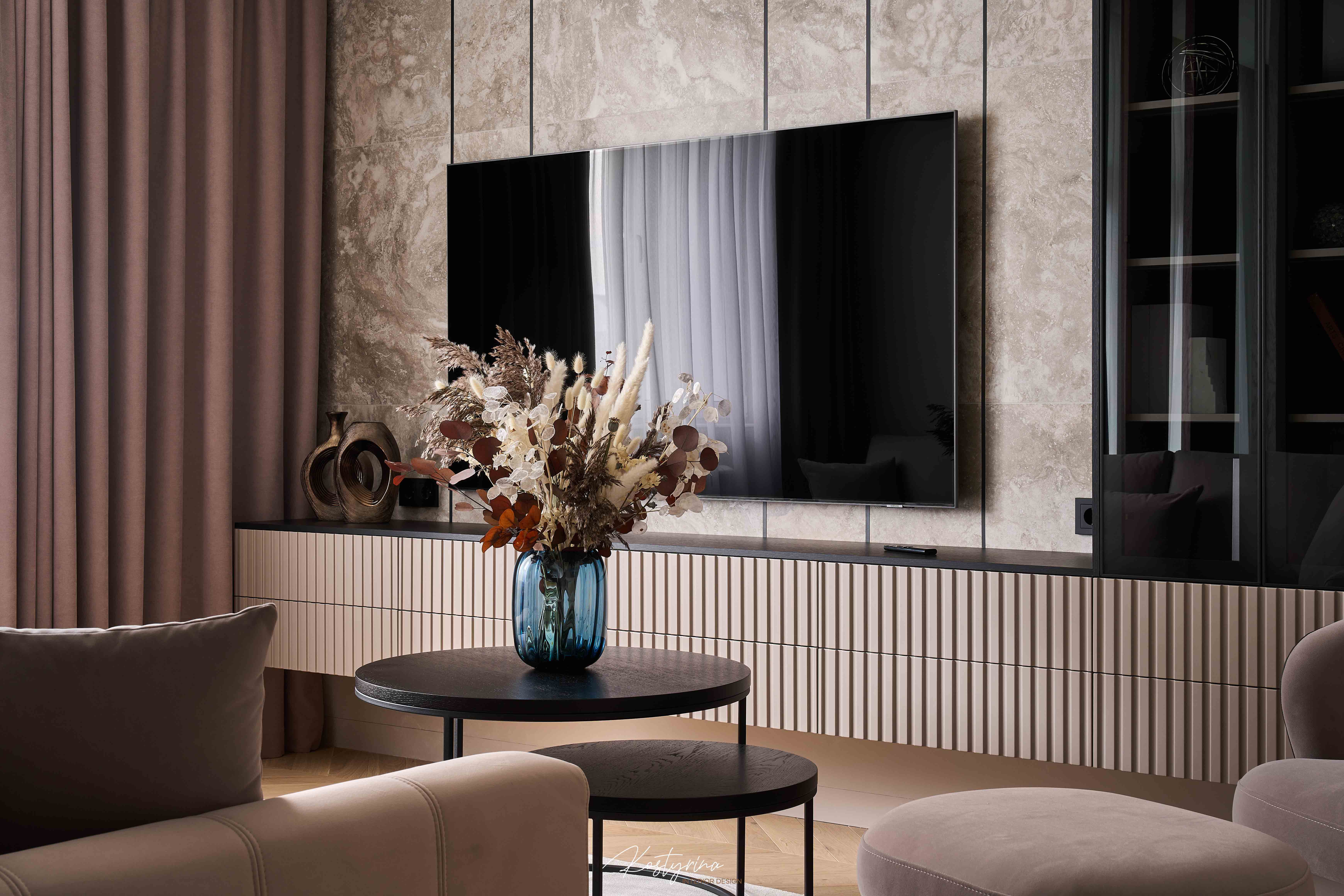 Интерьер квартиры в ЖК «Ты и Я» - 90м²