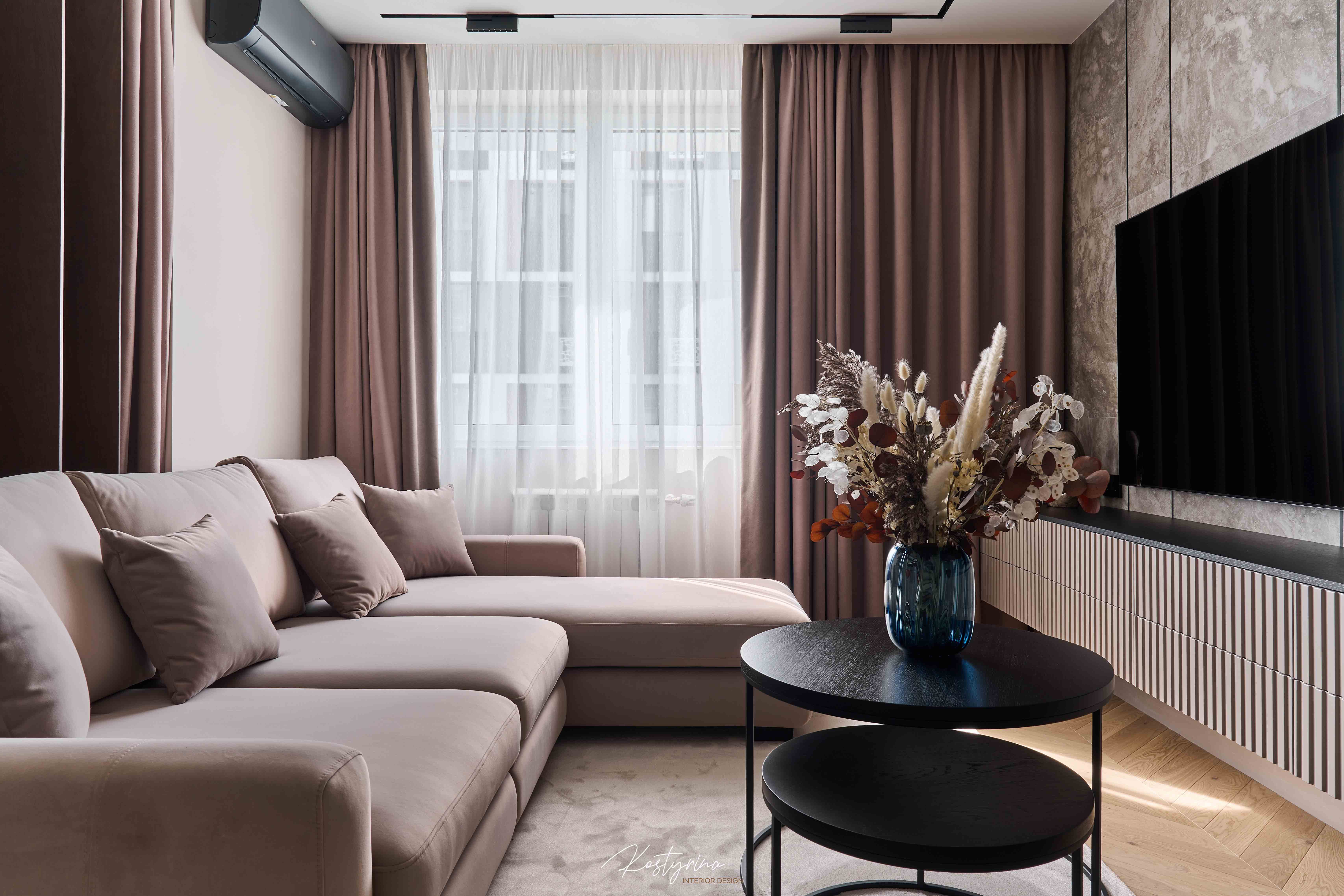 Интерьер квартиры в ЖК «Ты и Я» - 90м²