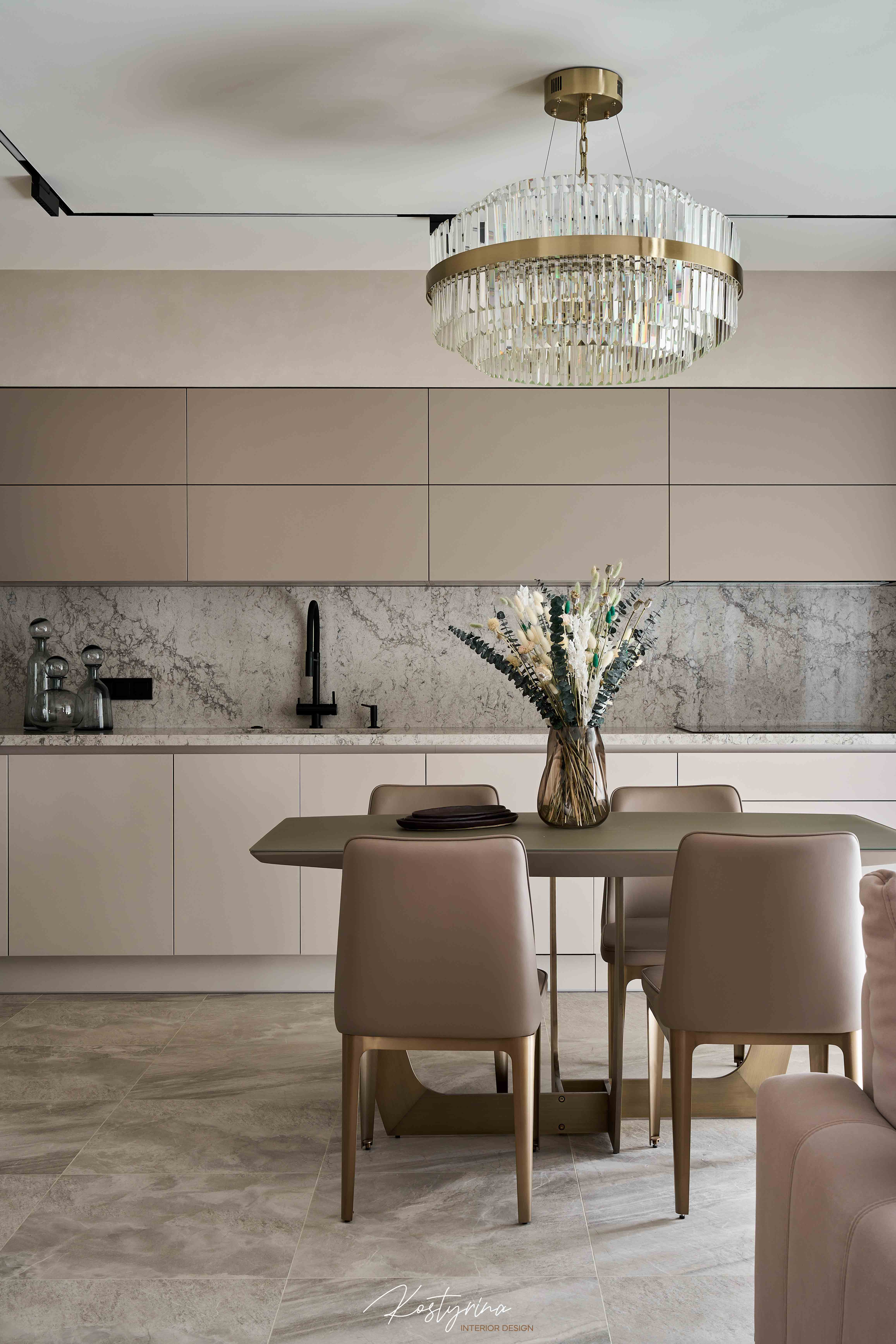 Интерьер квартиры в ЖК «Ты и Я» - 90м²