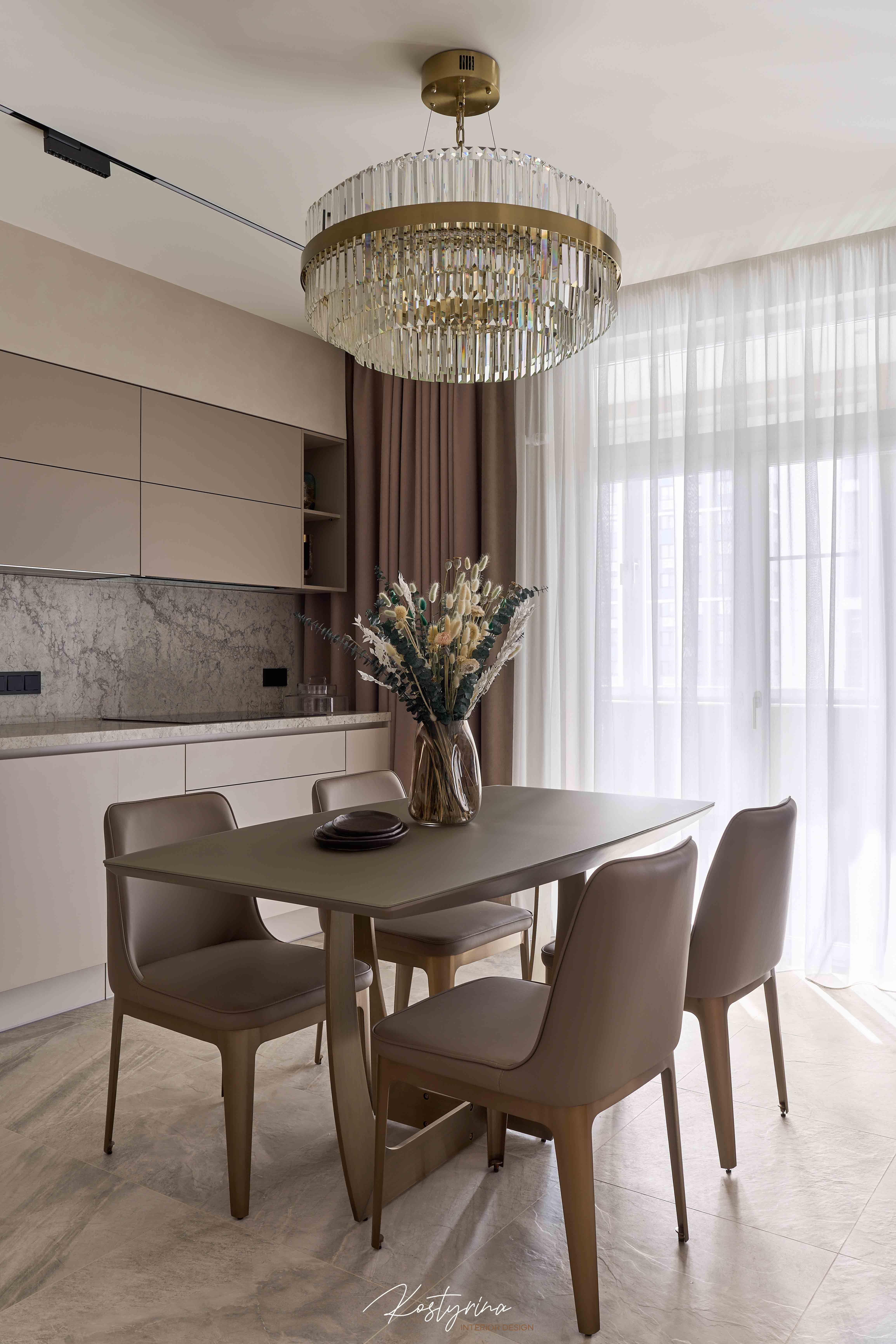 Интерьер квартиры в ЖК «Ты и Я» - 90м²