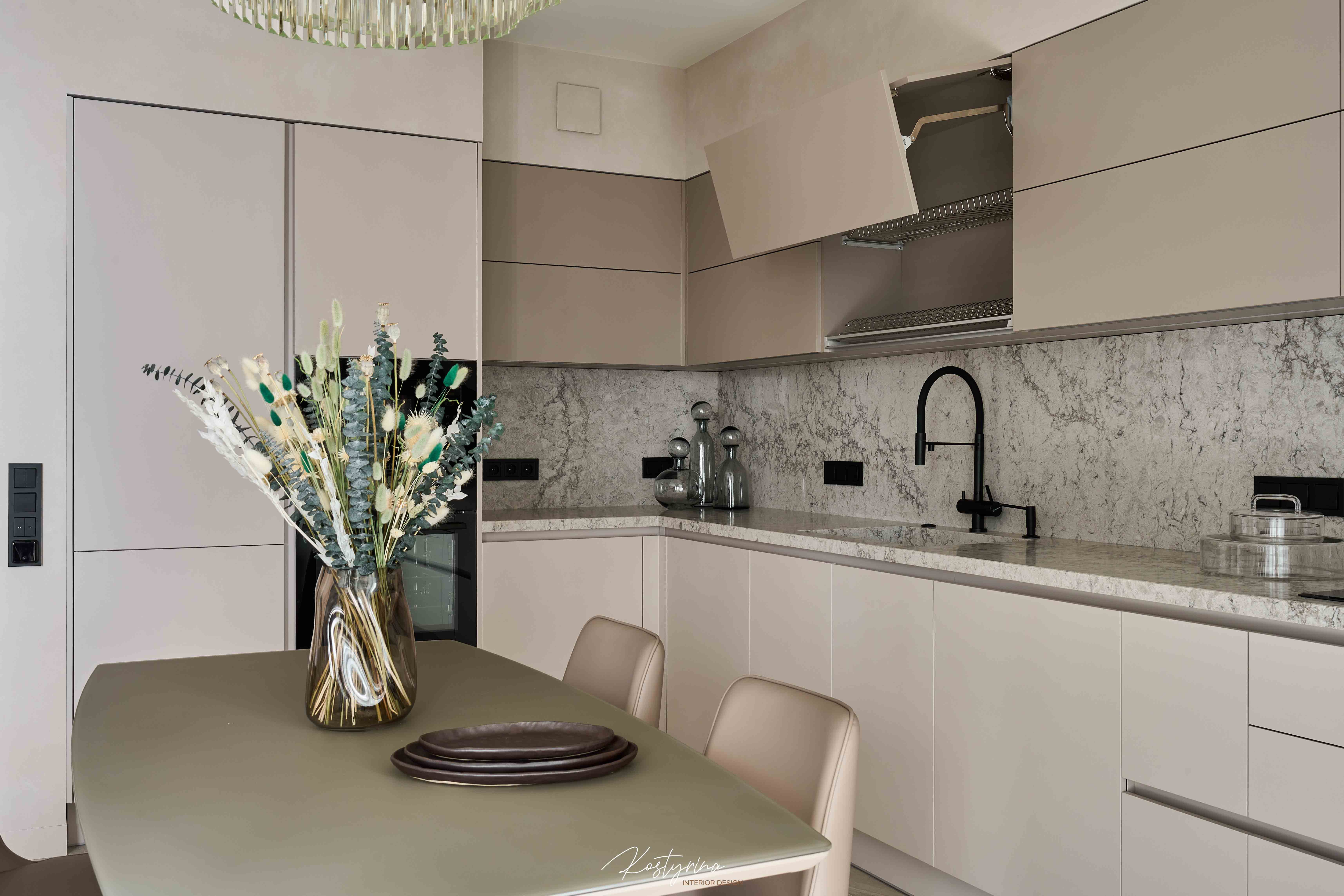 Интерьер квартиры в ЖК «Ты и Я» - 90м²