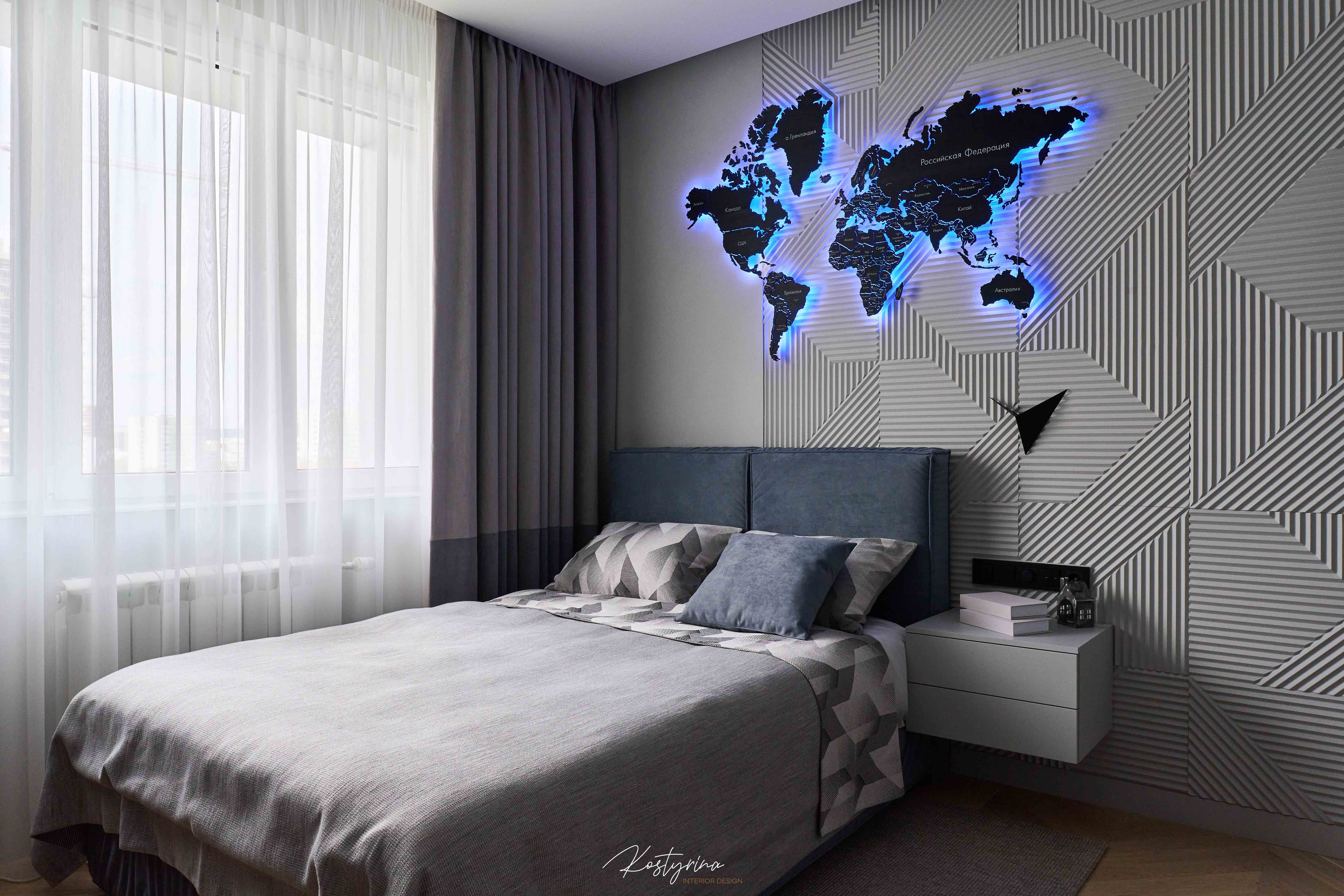 Интерьер квартиры в ЖК «Ты и Я» - 90м²