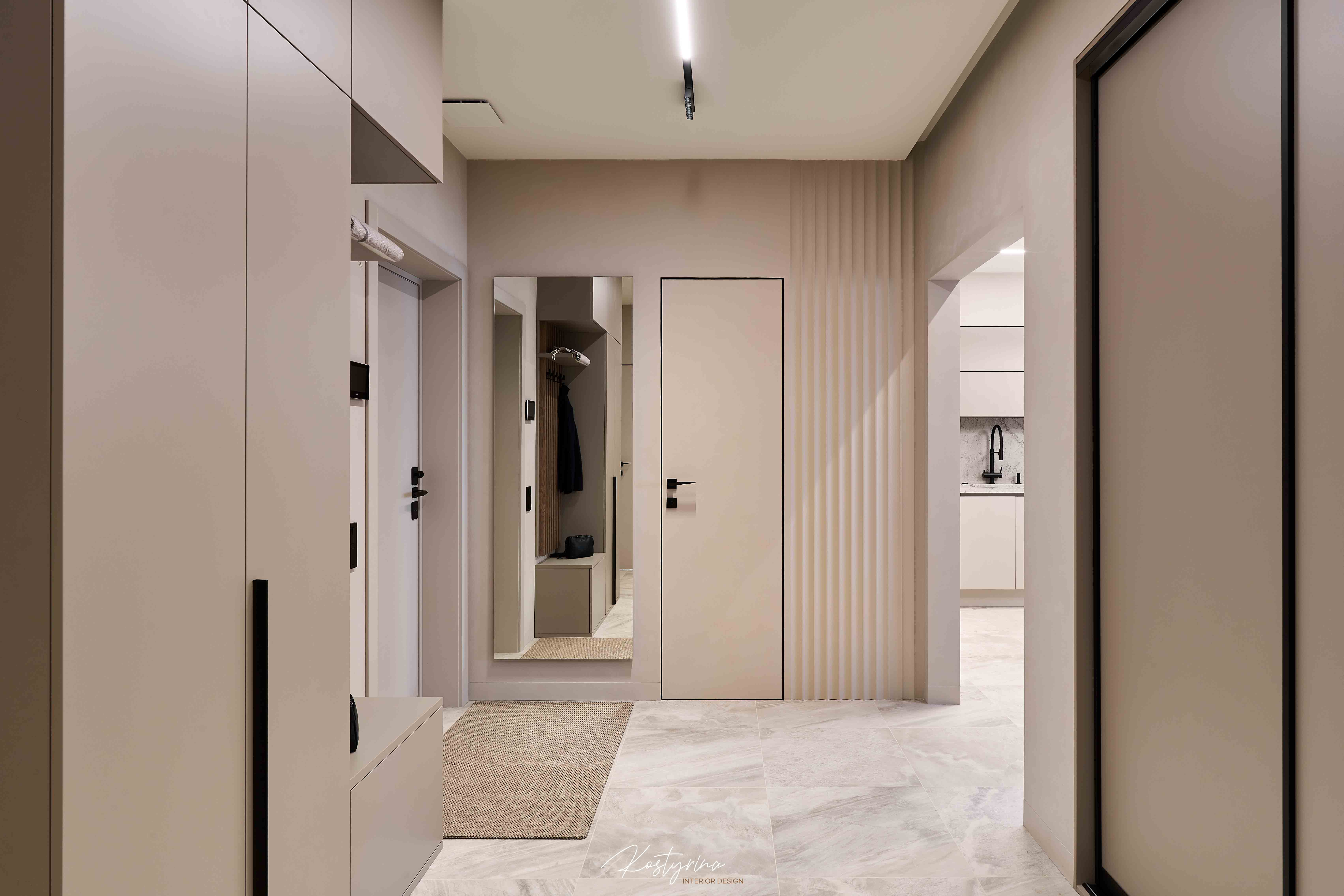 Интерьер квартиры в ЖК «Ты и Я» - 90м²